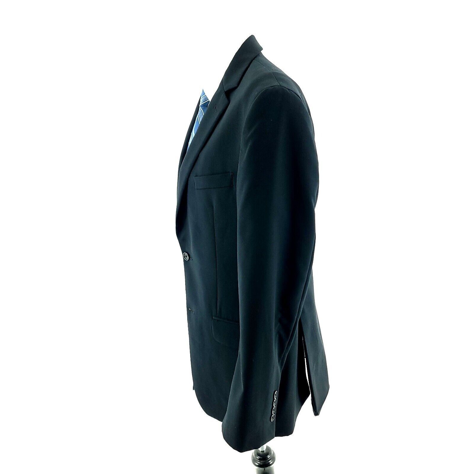 Pronto Uomo Pronto Uomo Wool Polyester Spandex 2 Button Suit Jacket 38R Size 38R - 4 Thumbnail
