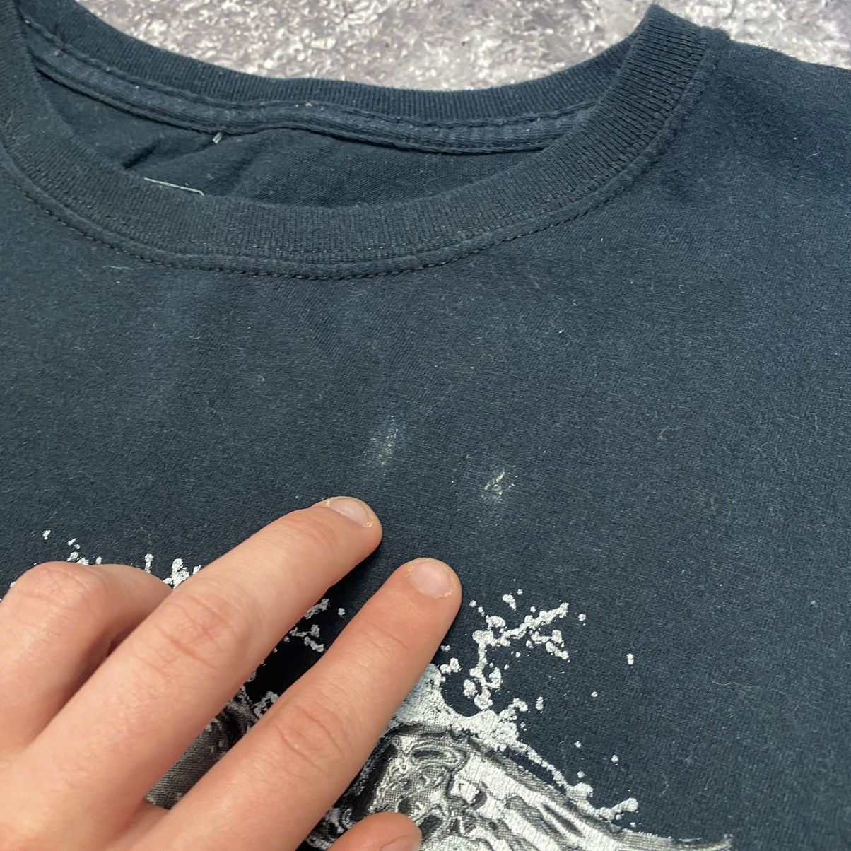 Vintage Vintage Ford Mustang Big Logo Faded racing tee Size US L / EU 52-54 / 3 - 5 Thumbnail