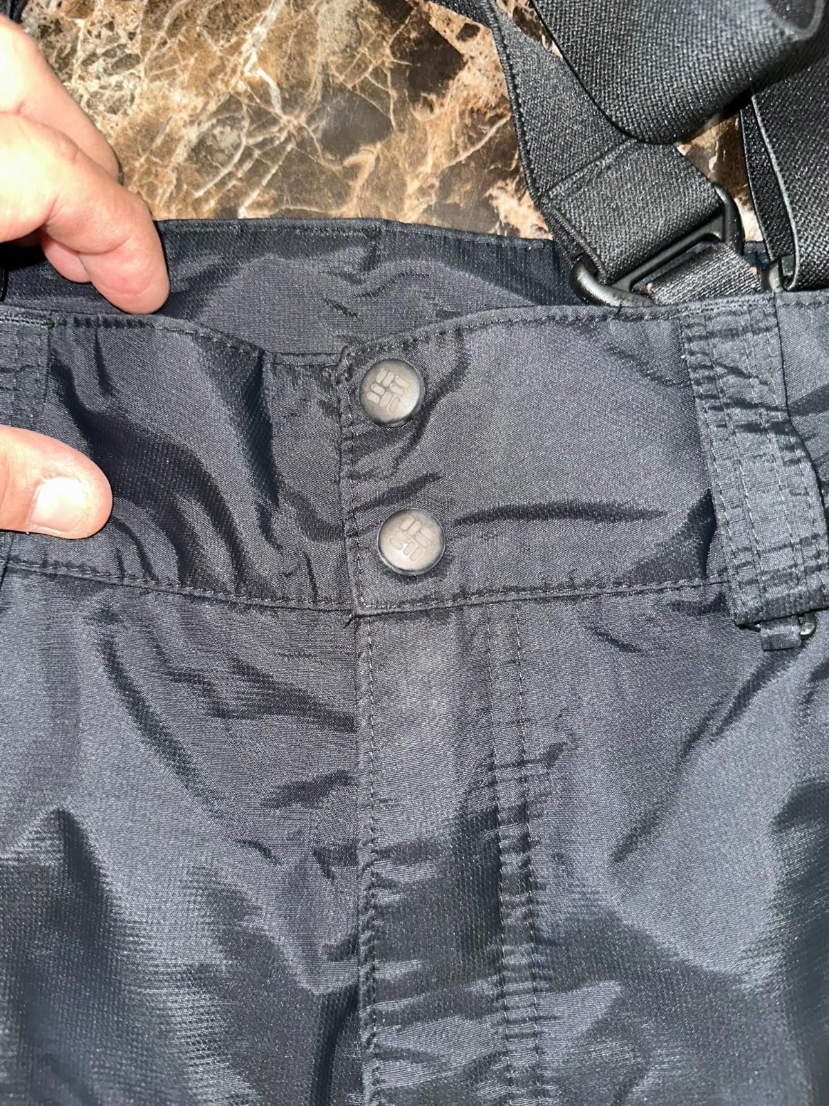 Columbia Columbia Omni-Tech Snow Pants M Regular Black Waterproof Size ONE SIZE - 7 Thumbnail