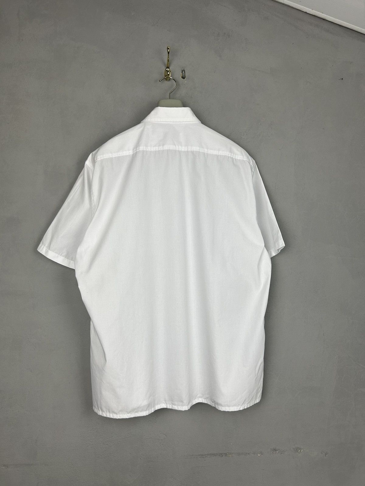 Yves Saint Laurent Yves Saint Laurent Short Sleeve Shirt White size-XL Size US XL / EU 56 / 4 - 7 Thumbnail