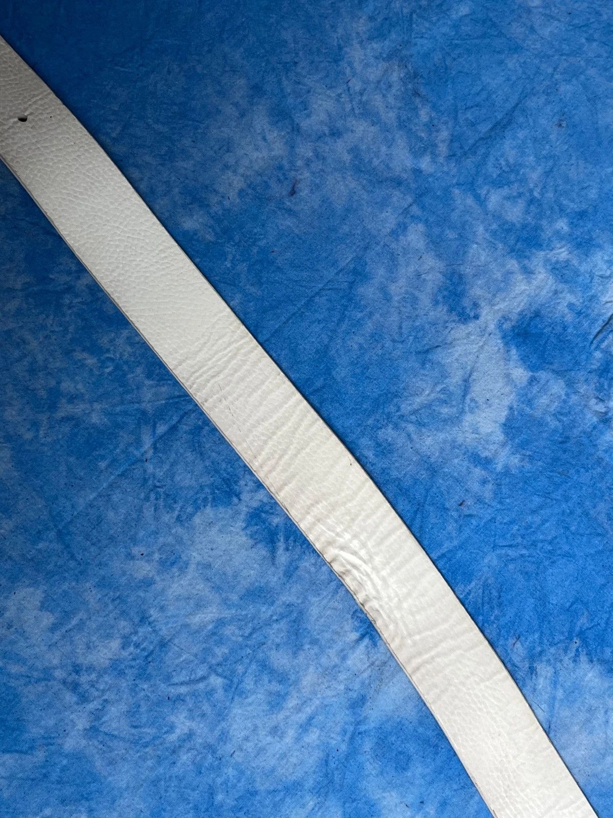 Ferrari × Puma Vintage 00s Puma x Ferrari White Real Leather Belt Size 32 - 8 Thumbnail