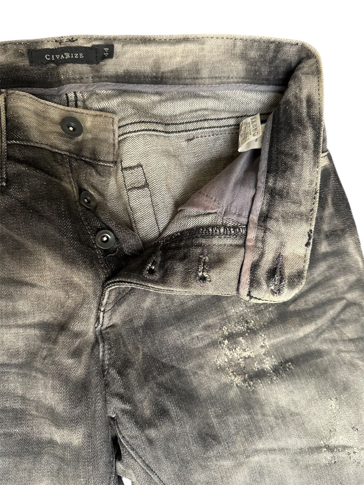 CIVARIZE Japanese Brand Civarizie Distressed Flare Denim Size US 31 - 14 Thumbnail