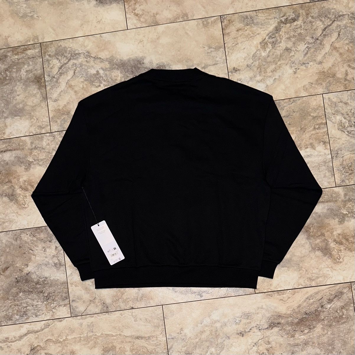 Alo Alo Yoga Accolade Logo Crew Neck Pullover Black NWT Size XL Size XL / US 12-14 / IT 48-50 - 2 Thumbnail
