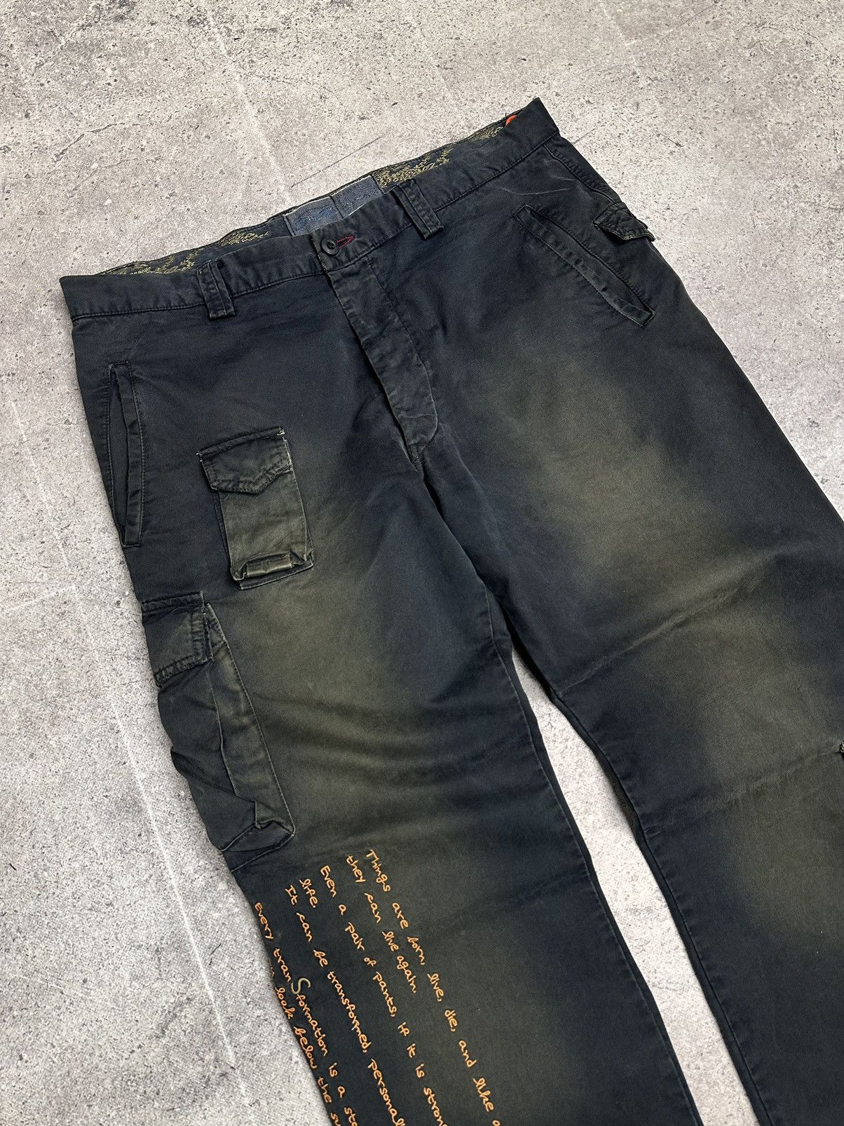 Mason's Vintage Denim Pants Multi pocket Tornado Issey Miyake LGB Size US 40 / EU 56 - 4 Thumbnail