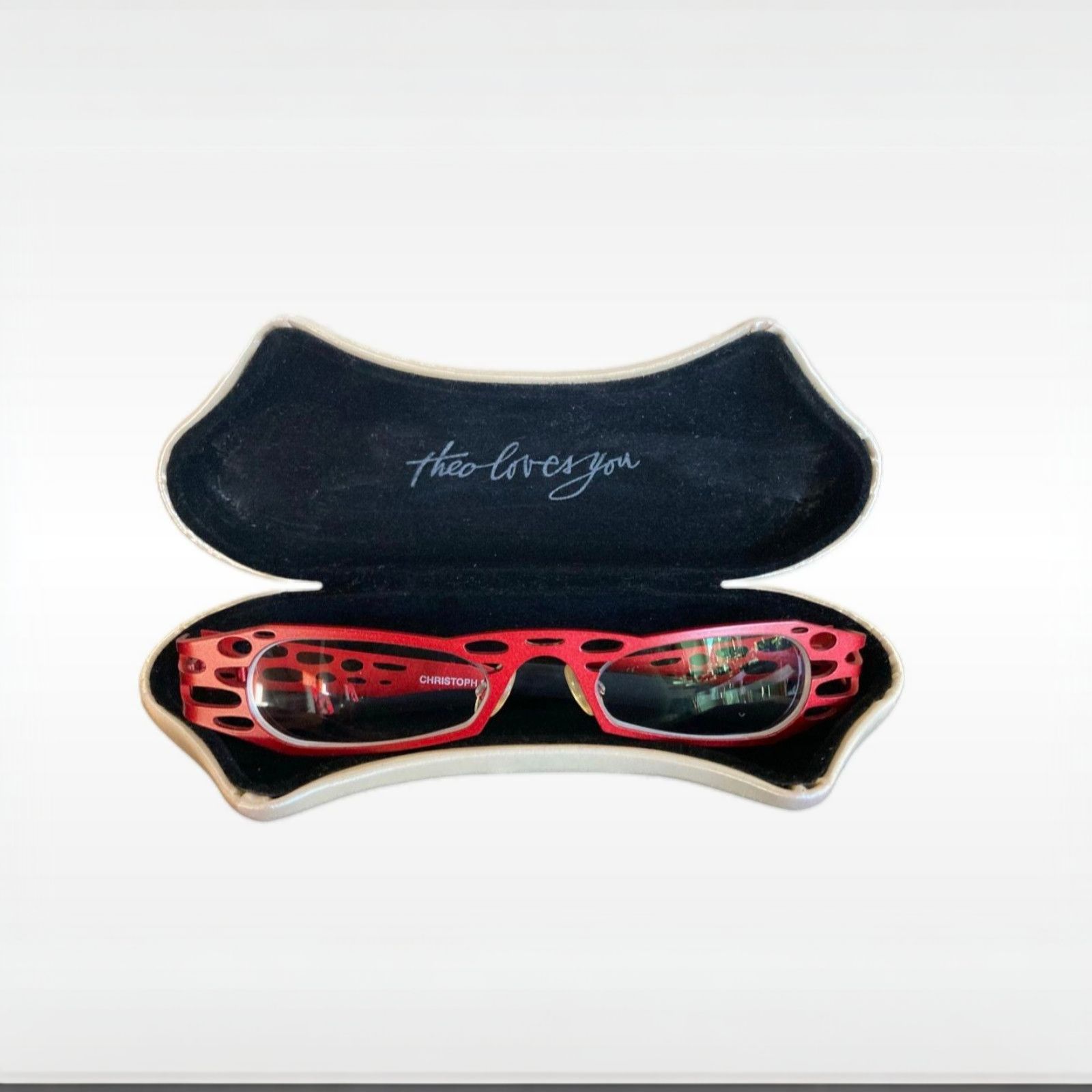 Other Theo by Chis. Broich "Rana" Eyeglasses Frame Pure Titanium Size ONE SIZE - 1 Thumbnail