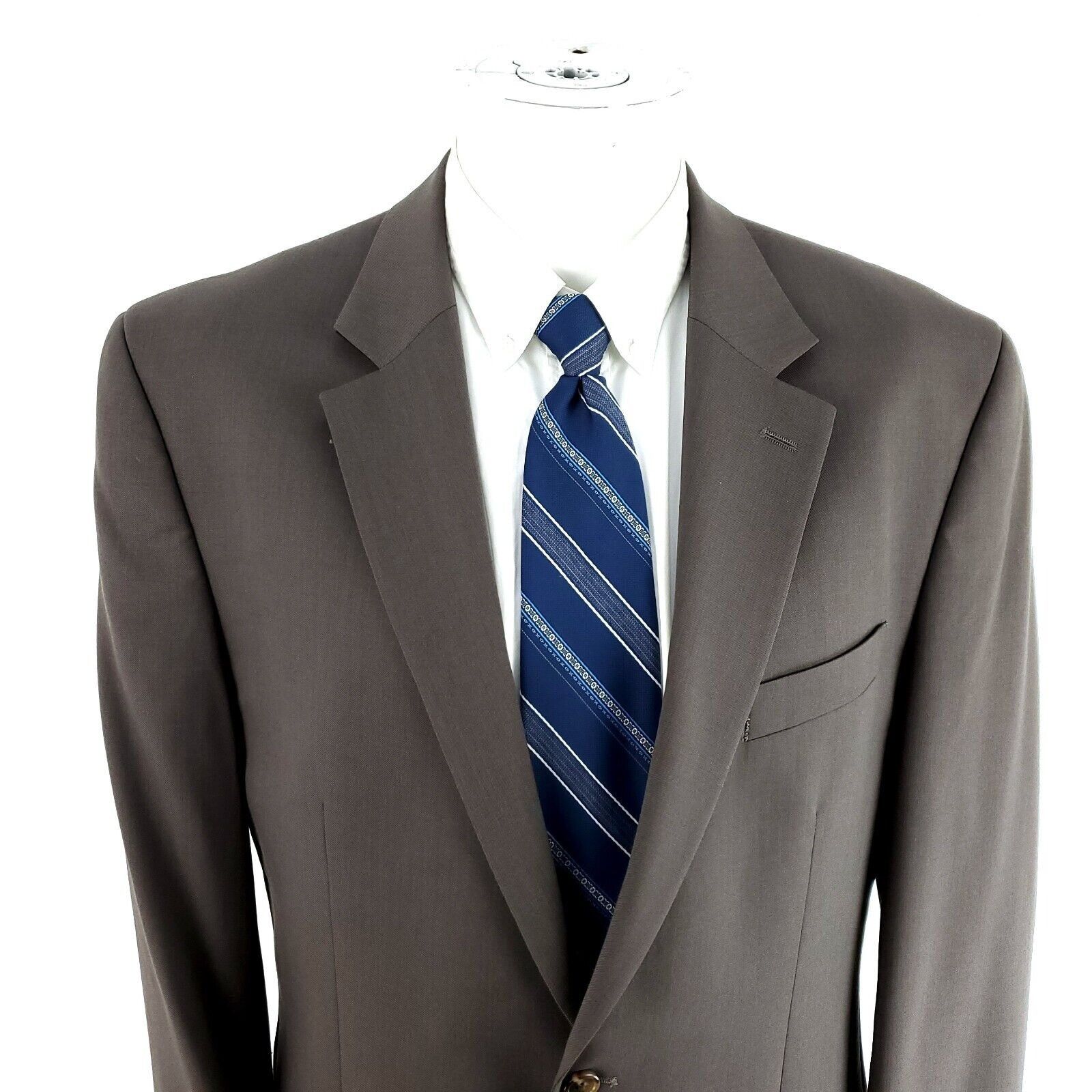 Michael Kors Michael Kors Wool 2 Button Blazer 42L Beige Size 42L - 1 Thumbnail