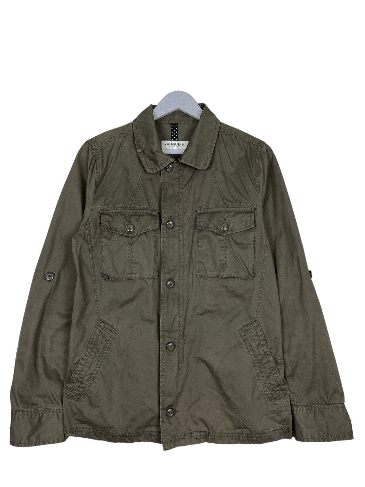 Vanquish VANQUISH MILITARY STYLE CARGO JACKET Size US M / EU 48-50 / 2 - 2 Thumbnail