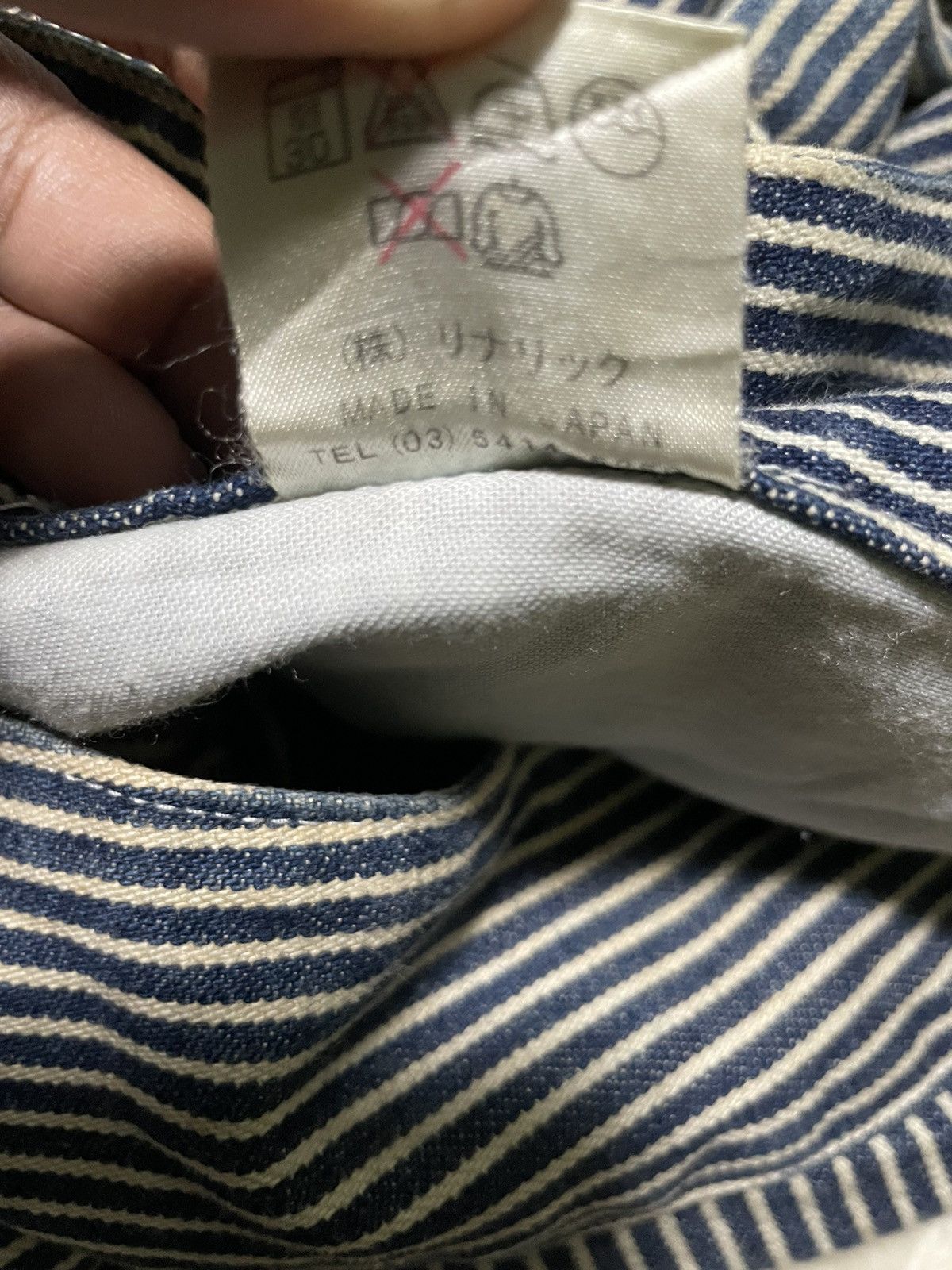 Japanese Brand × Vintage Vintage Puch x Hickory Stripe Denim Size US 32 / EU 48 - 6 Thumbnail