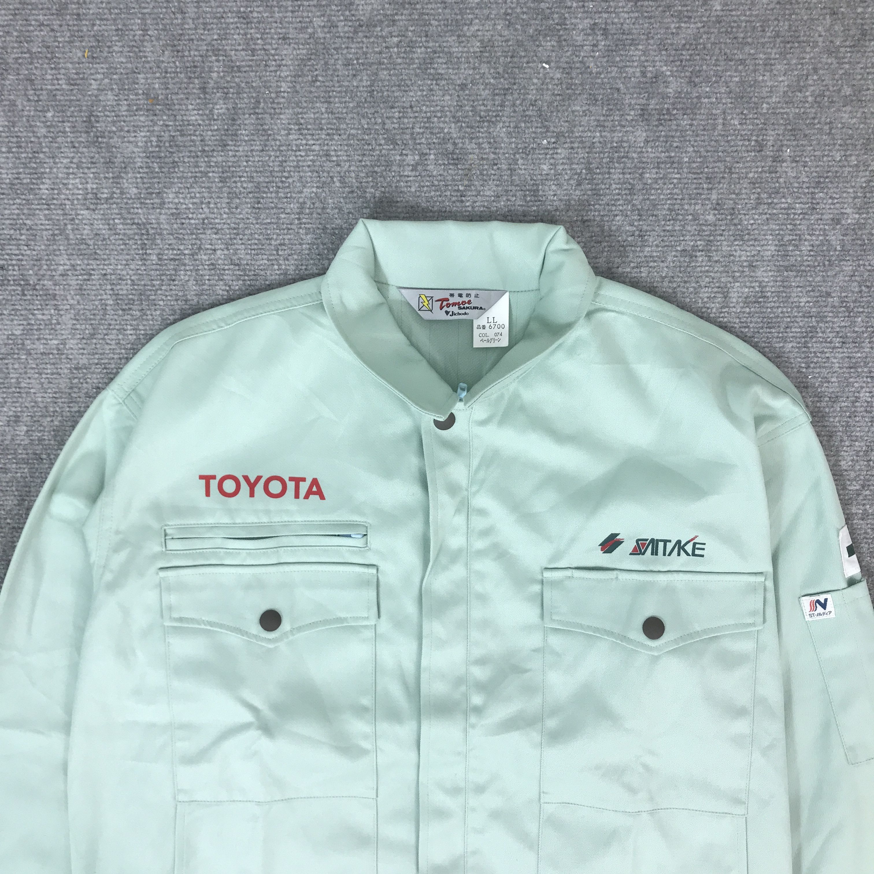 Japanese Brand TOYOTA RACING MOTOR SPORT CUSTOM JACKET Size US L / EU 52-54 / 3 - 3 Thumbnail