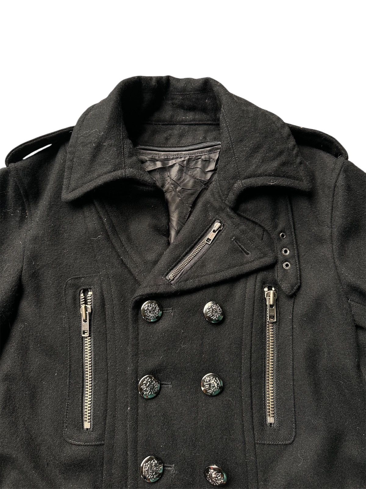 Comme des Garcons × Japanese Brand × semanticdesign Semantic Design Wool Jacket Black Size US M / EU 48-50 / 2 - 4 Thumbnail