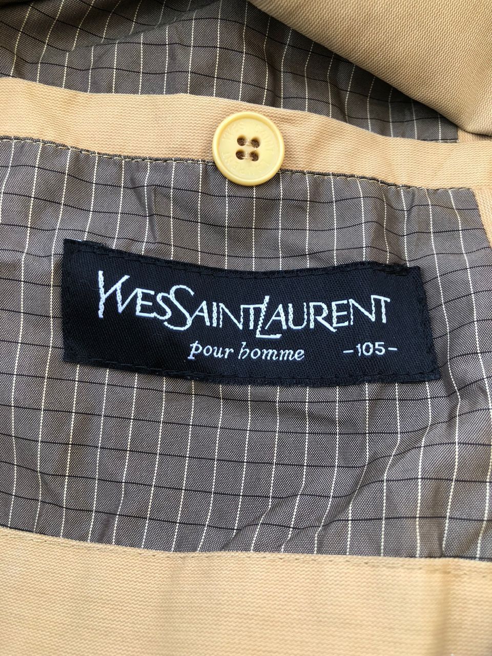 Yves Saint Laurent Vintage YSL Yves Saint Laurent Zipper Jacket Size US L / EU 52-54 / 3 - 3 Thumbnail