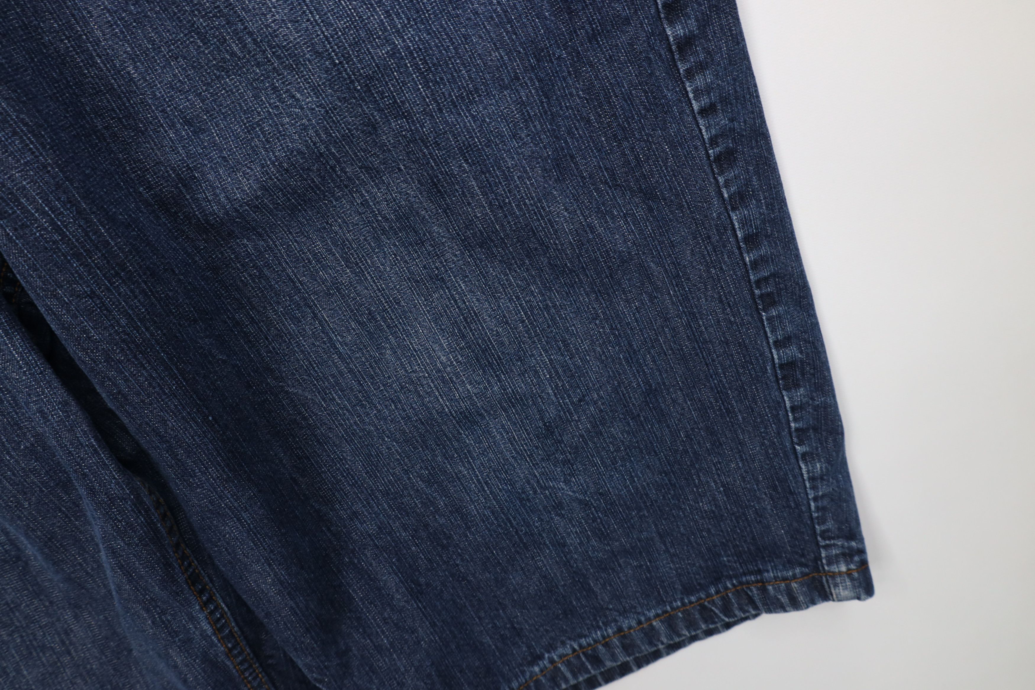 Rocawear Vintage 90s Y2K Rocawear Fit Denim Jean Shorts Blue Cotton Size US 40 / EU 56 - 9 Thumbnail