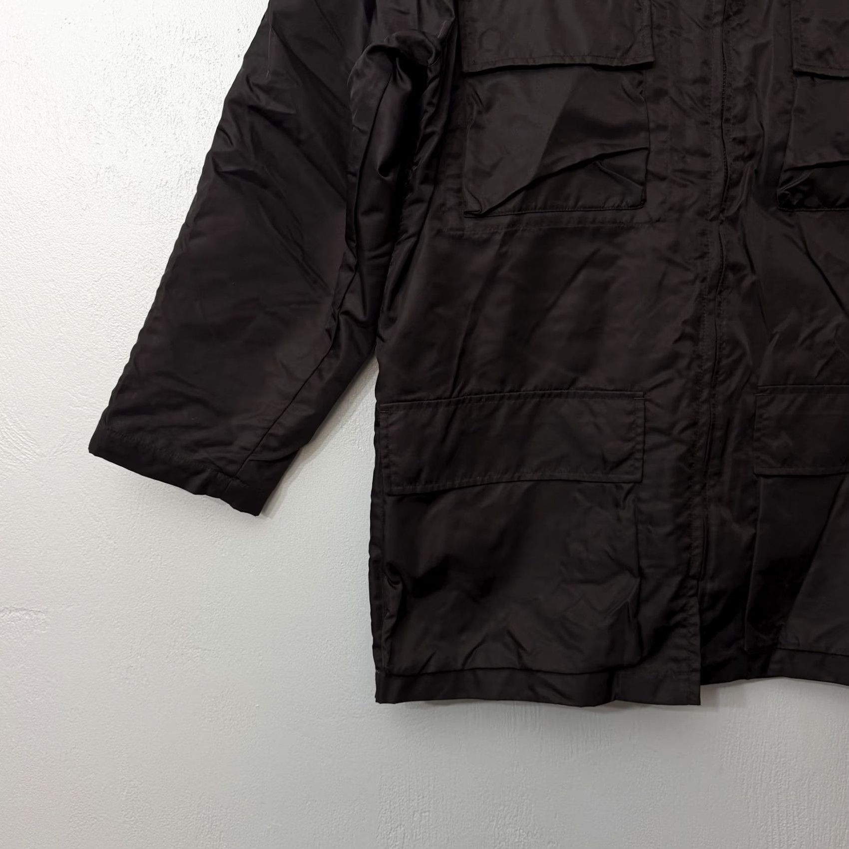 Banana Republic VINTAGE Banana Republic Coat Parka Mens Small Brown Nylon Quilted Insulated Padded Zip Full Zip Lined Pocketed Ocean? Size US S / EU 44-46 / 1 - 7 Thumbnail