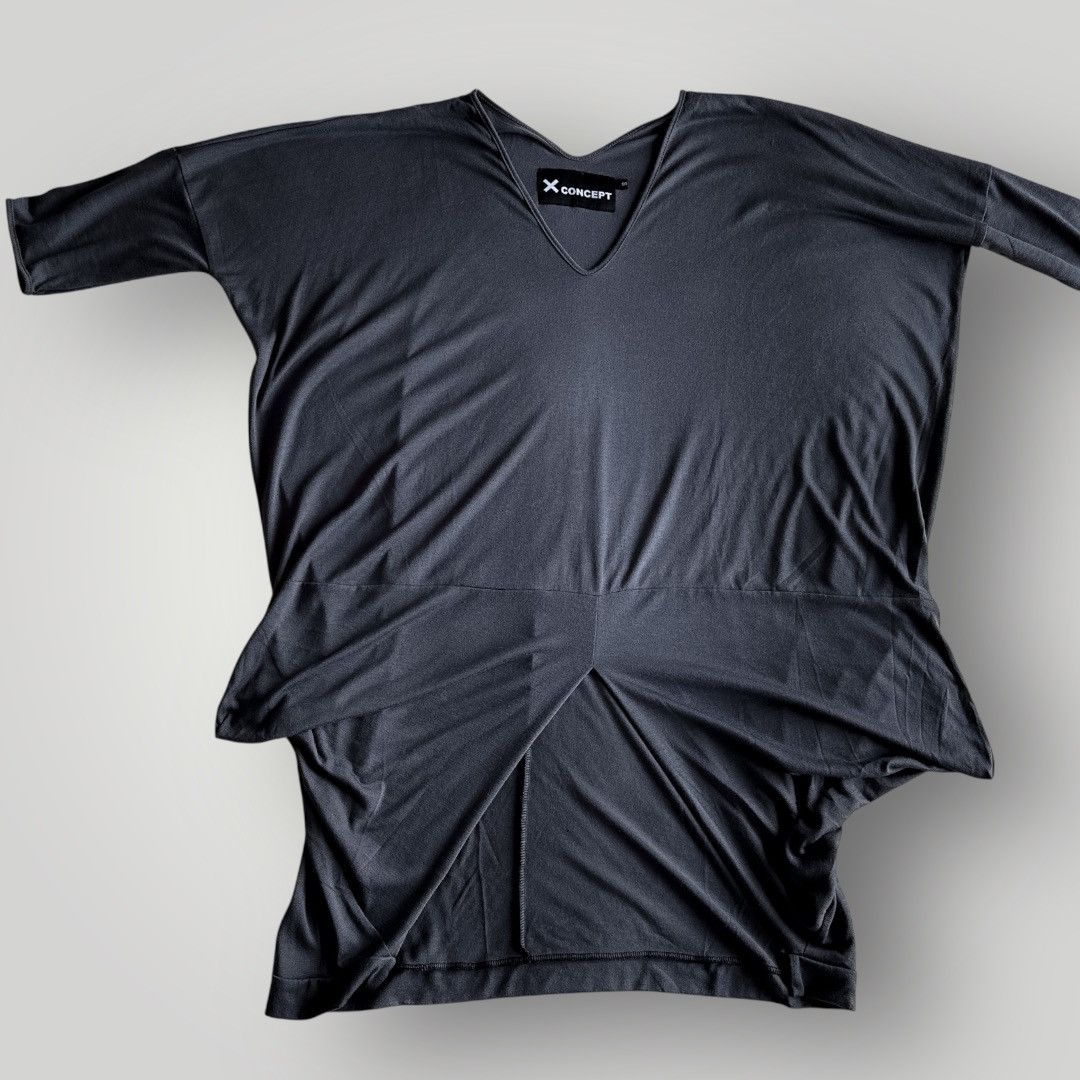 Other XCONCEPT Avant-Garde Draped Asymmetrical Tunic longsleeve Size S / US 4 / IT 40 - 2 Thumbnail