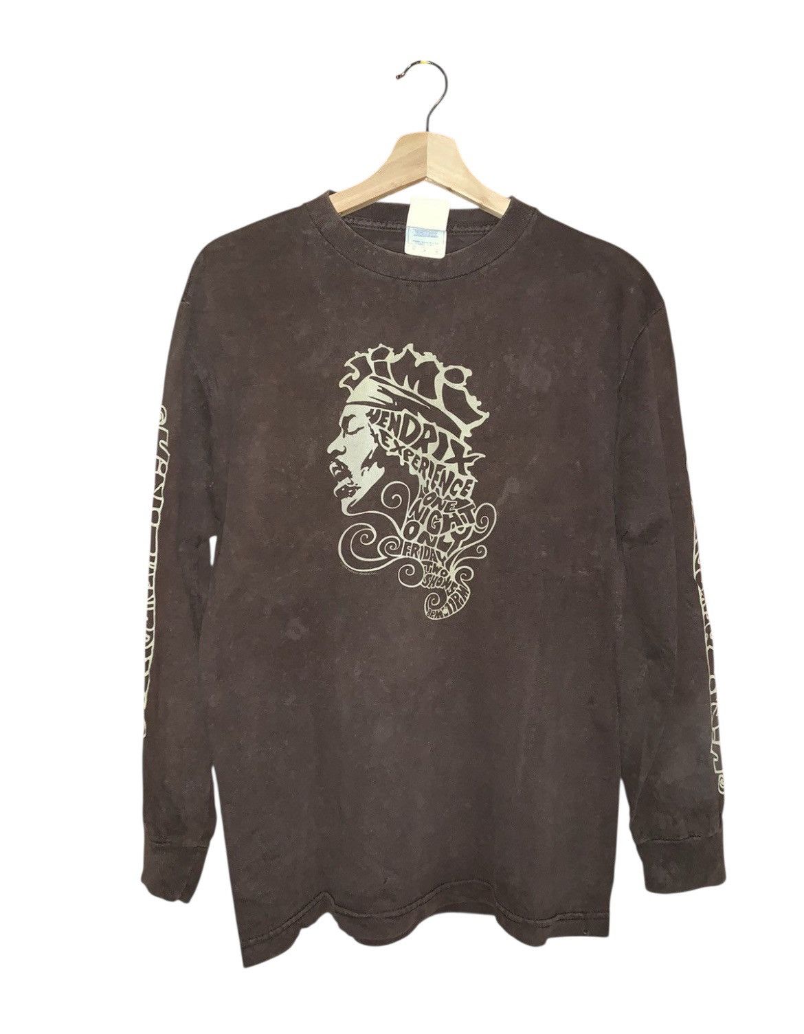 Vintage Vintage 00’s JIMI HENDRIX Long Sleeve T-shirt Size US M / EU 48-50 / 2 - 1 Thumbnail