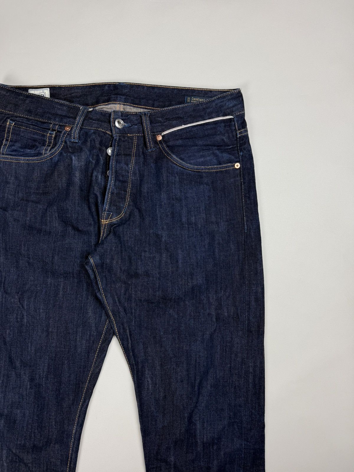 Benzak Denim Developers BDD Benzak B-01 Slim 13 Oz Selvedge Denim Men’s Jeans Size US 32 / EU 48 - 7 Thumbnail