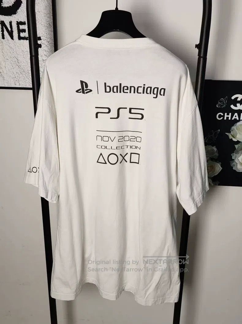 Balenciaga Balenciaga Letter Logo T-Shirt Size US L / EU 52-54 / 3 - 2 Thumbnail