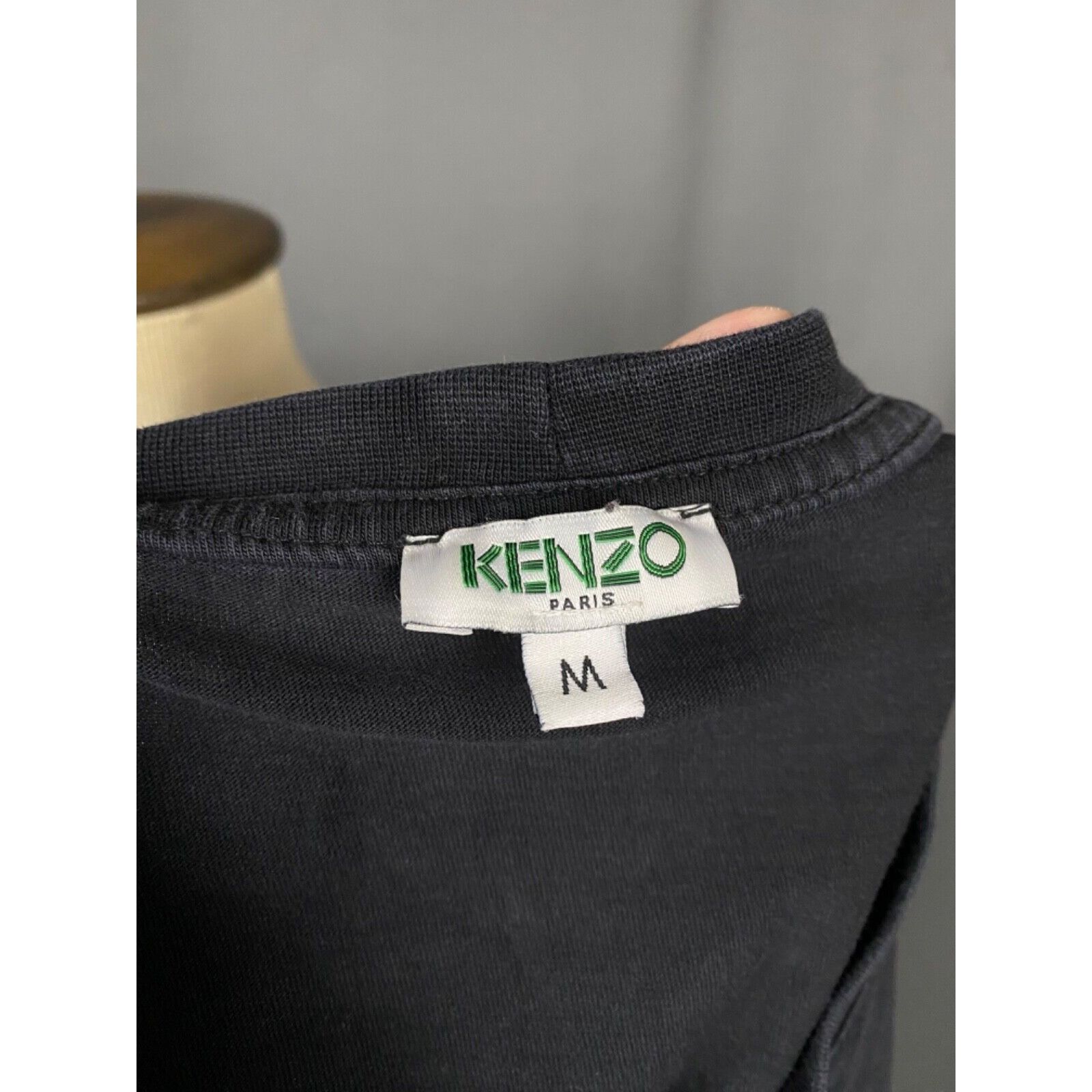 Kenzo Kenzo Big Logo Men's Black T-Shirt Size M Size US M / EU 48-50 / 2 - 9 Thumbnail
