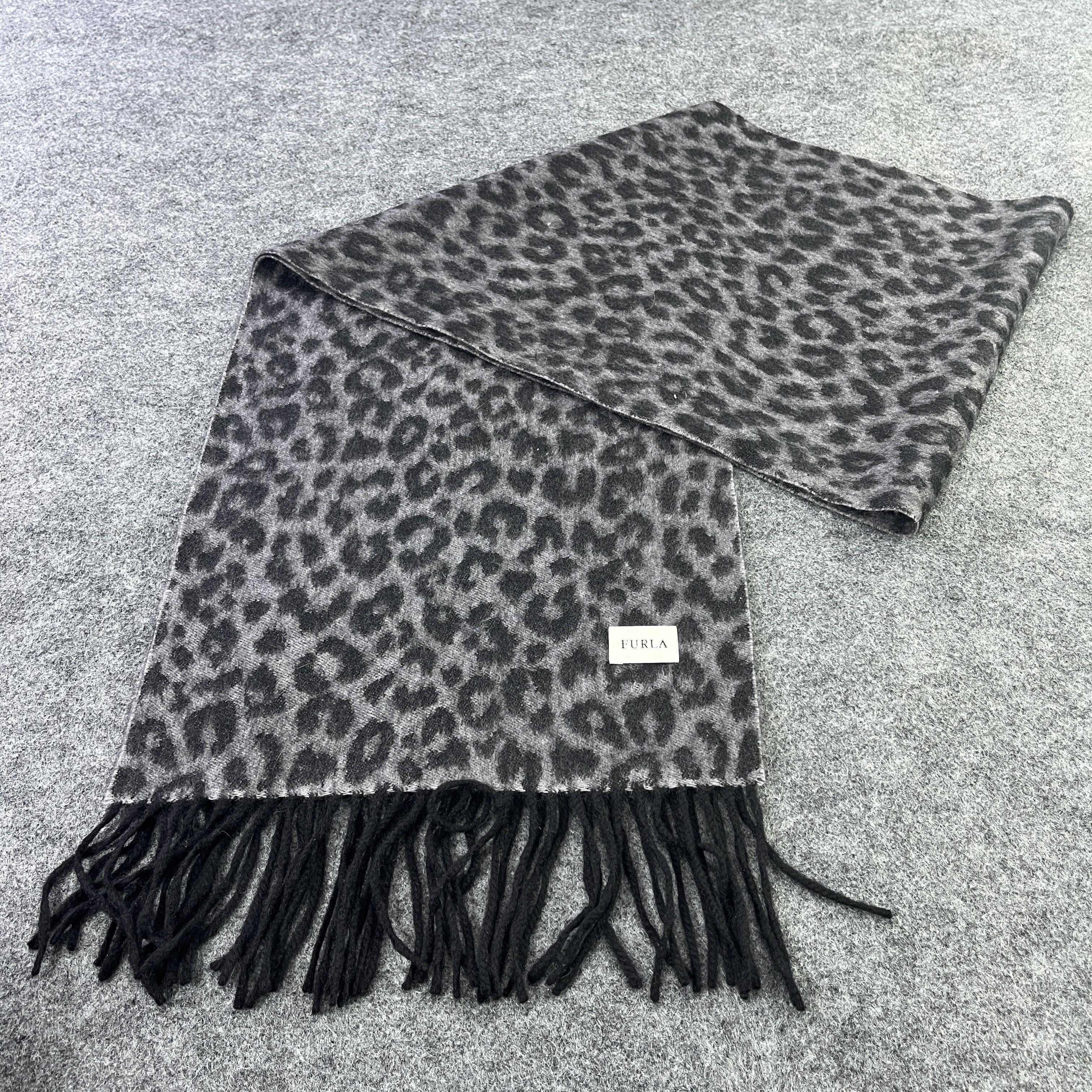 Vintage Vintage Leopard Design Scarf / Muffler / Neckwear T844 Size ONE SIZE - 3 Thumbnail