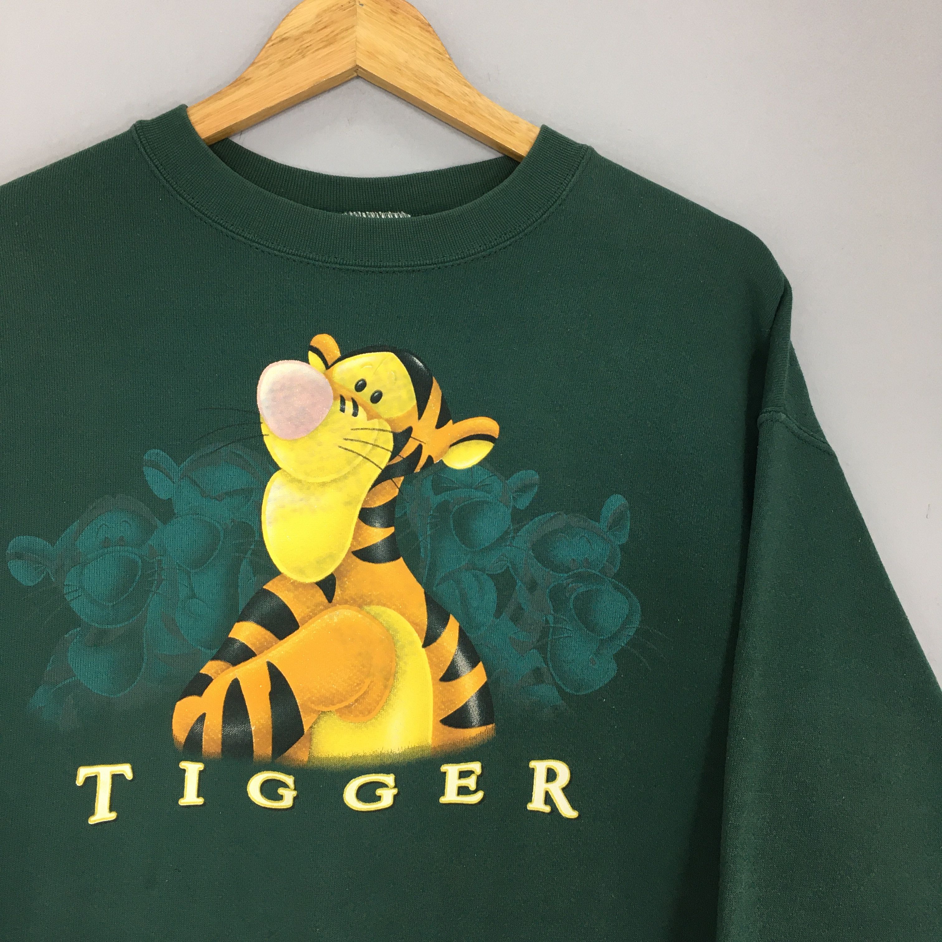 Disney × Vintage Vintage 90a Disney Tigger Sweatshirt Small Size US S / EU 44-46 / 1 - 2 Thumbnail