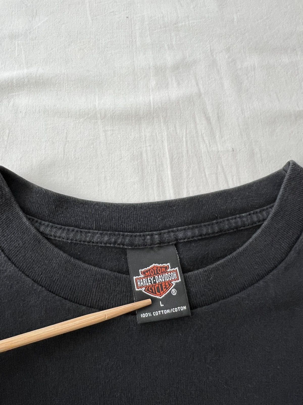 Harley Davidson Vintage 2001 Harley Davidson Las Vegas Pocket Long Sleeve Size US L / EU 52-54 / 3 - 15 Thumbnail