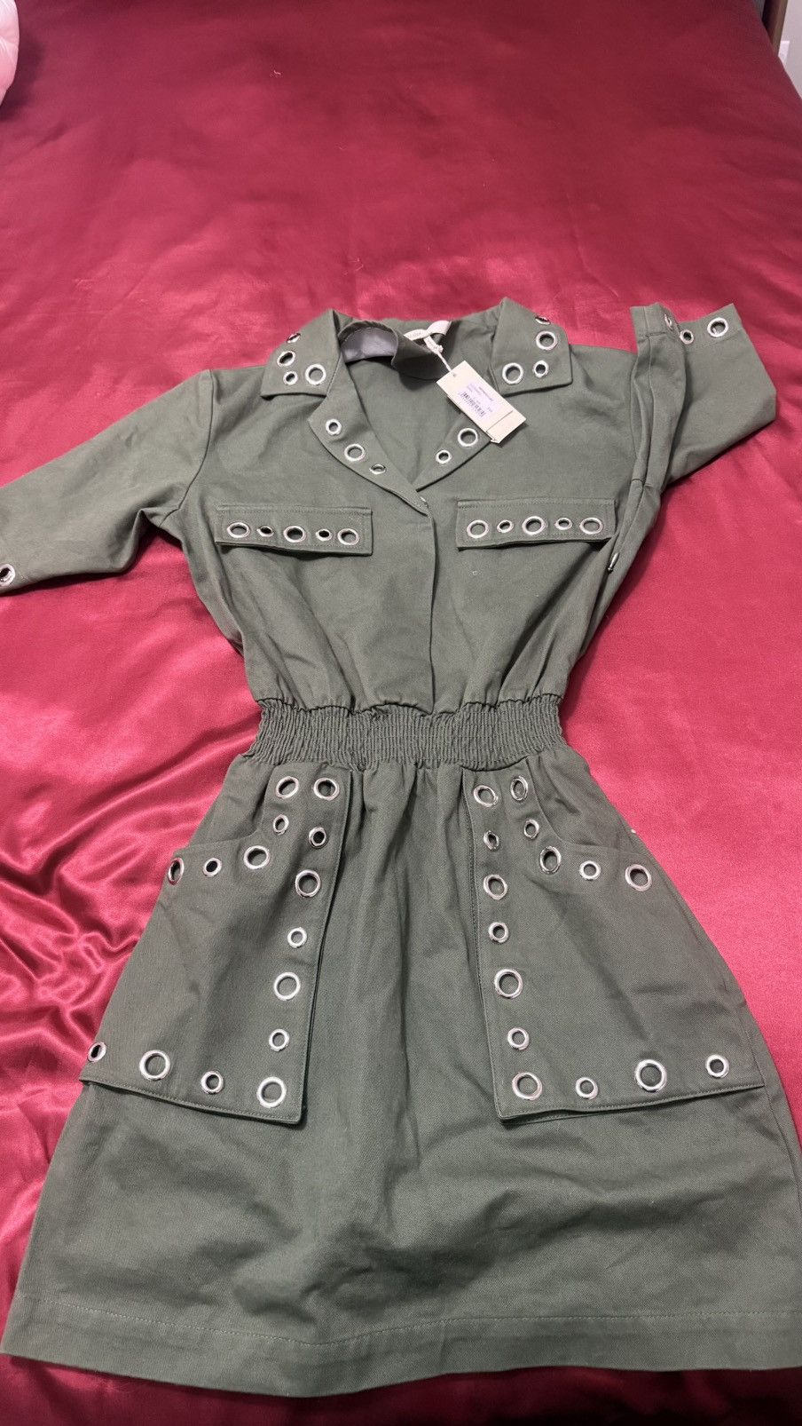 Maje Maje Ramil Military-Style Minidress Size S / US 4 / IT 40 - 1 Thumbnail
