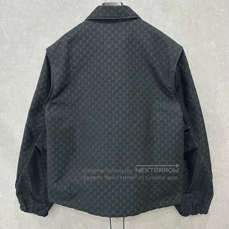 Louis Vuitton Louis Vuitton Embroidered Full Logo Jacket Size US M / EU 48-50 / 2 - 2 Thumbnail