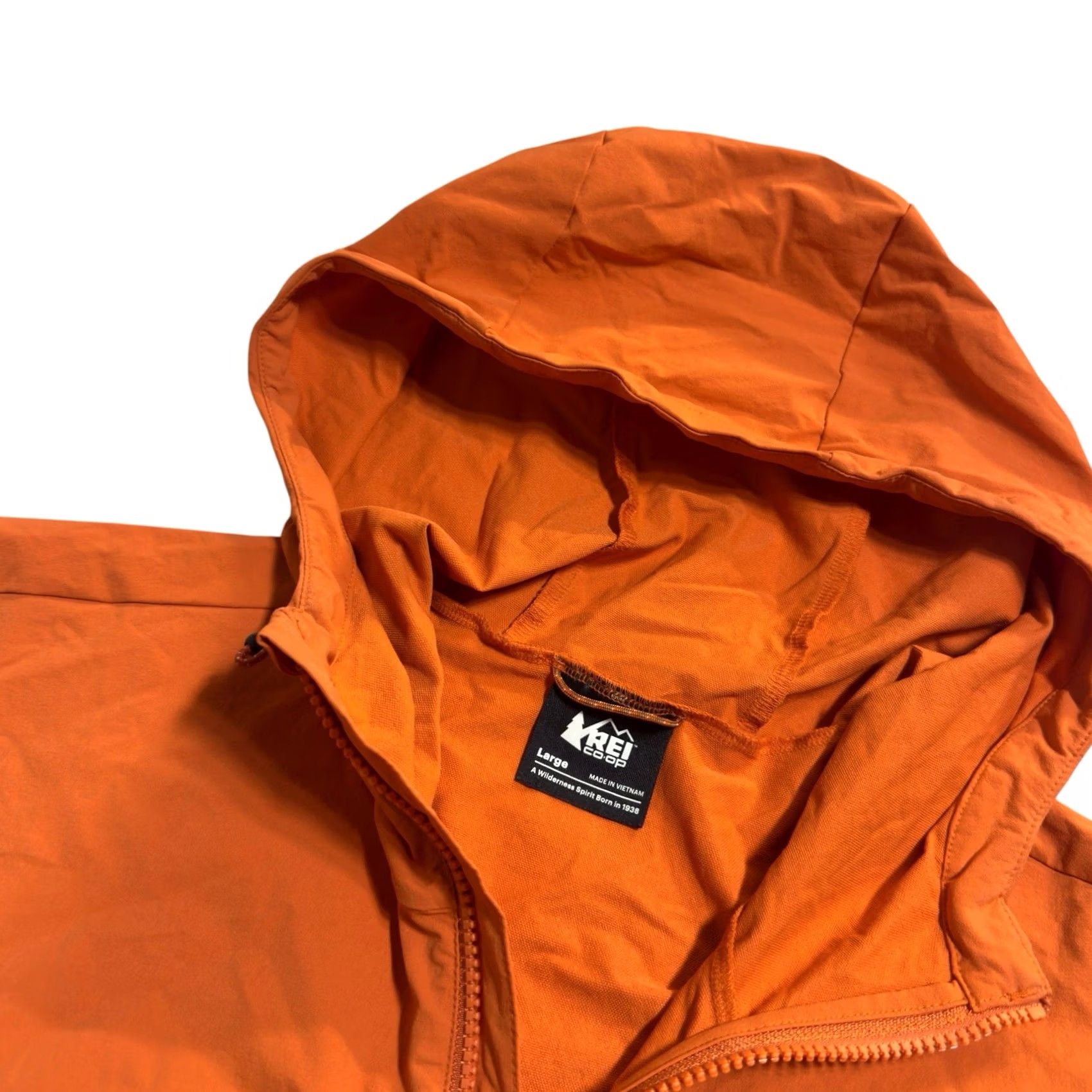 Vintage REI Co-Op Anorak Jacket Orange/Brown L Mens Size US L / EU 52-54 / 3 - 5 Thumbnail