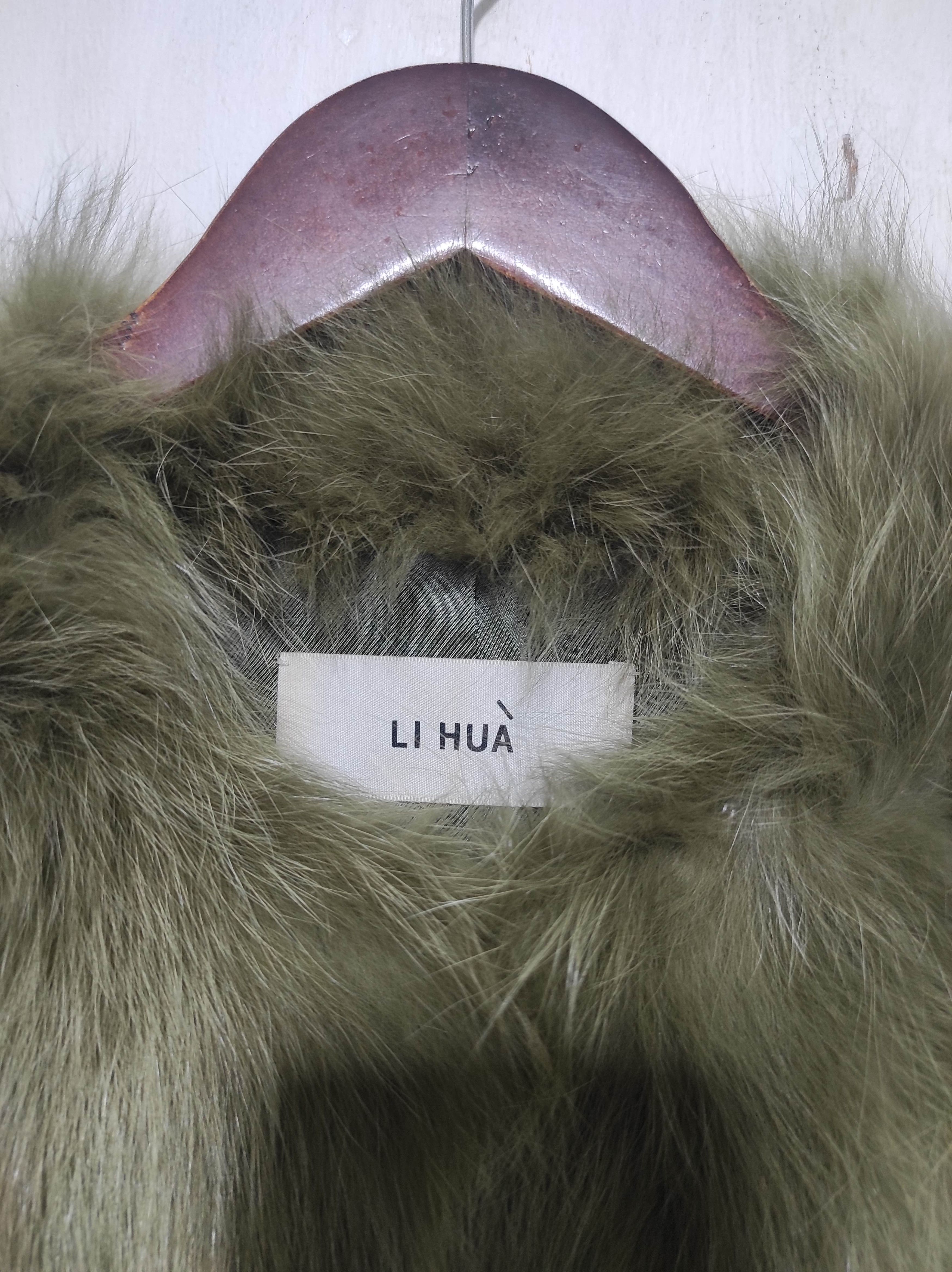 If Six Was Nine Li Hua Faux Fur Designer Winter Parka Coat Size S / US 4 / IT 40 - 6 Thumbnail
