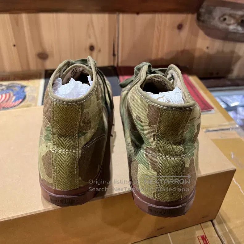 RRL Ralph Lauren RRL Ralph Lauren Camouflage Canvas Shoes Size US 9 / EU 42 - 4 Thumbnail