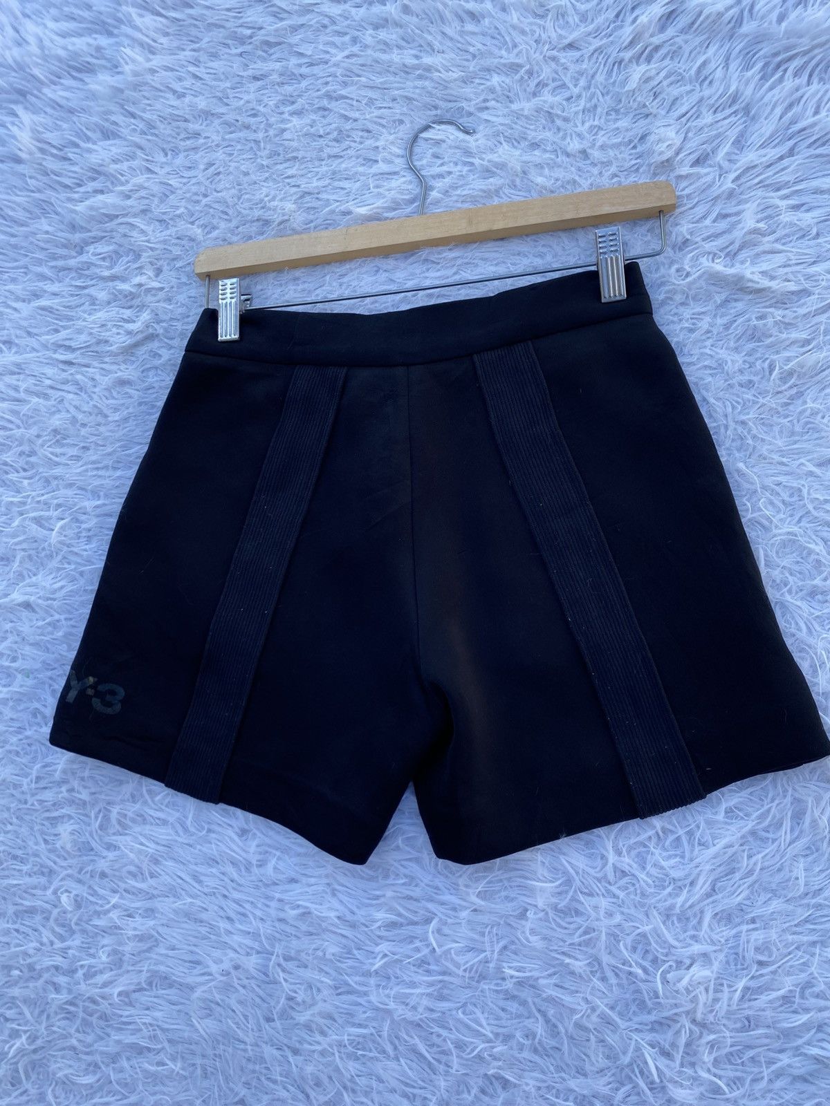 Adidas × Y-3 Rare Adidas x Yohji Yamamoto Y-3 Black Short Pants Size US 27 - 13 Thumbnail