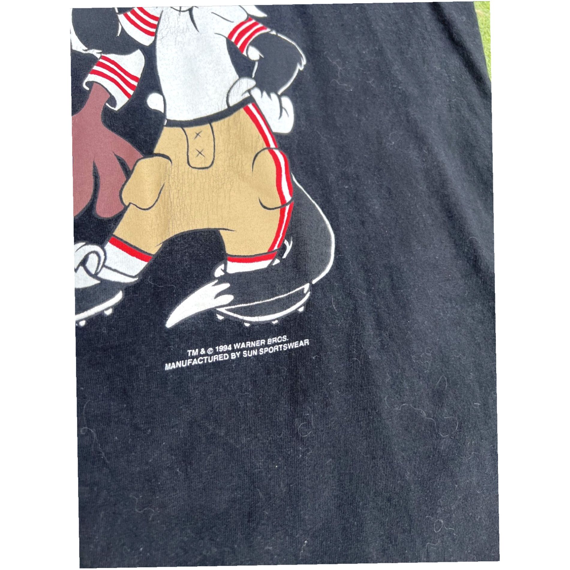 Vintage Vintage 49ers Taz Looney Tunes T Shirt Taz Bugs Sylvester 1994 Rare Xl/2xl Size US XXL / EU 58 / 5 - 3 Thumbnail