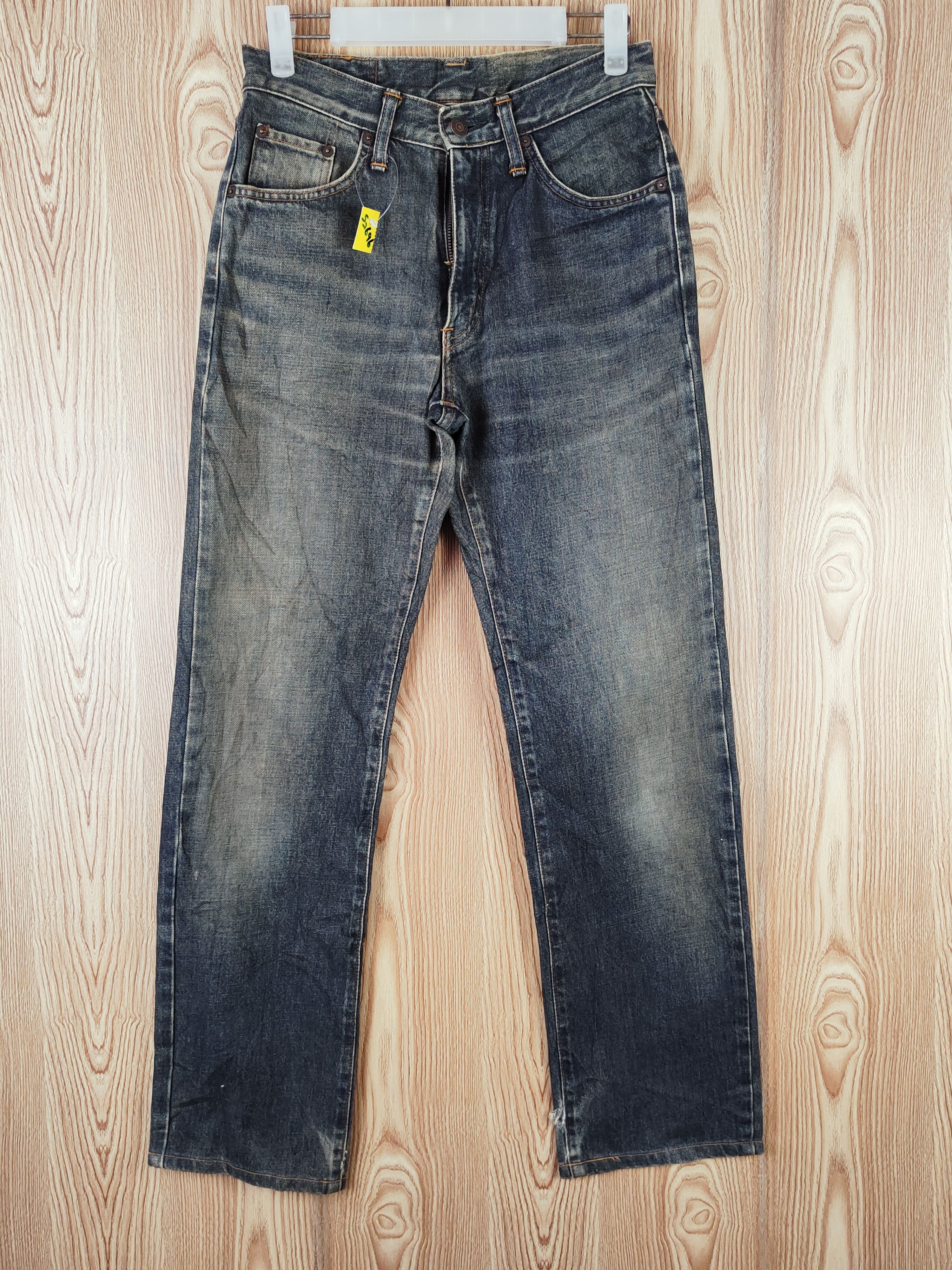 Edwin Edwin Black Distressed Ripped Jeans #S2696 Size US 28 / EU 44 - 1 Thumbnail
