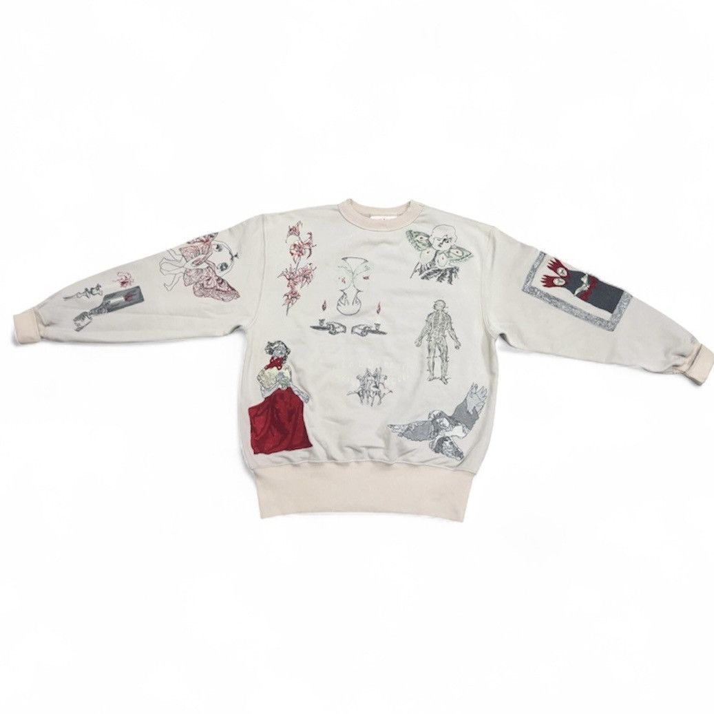 トップス SAMUEL ZELIG \"NEW RITUALS CREWNECK\" samuel zelig / New Rituals Crewneck - Light Grey – BALANCE