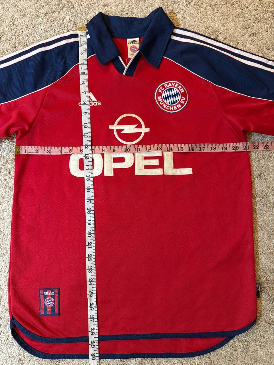 Adidas ADIDAS VINTAGE 1999/2000 BAYERN MUNICH HOME JERSEY Size US M / EU 48-50 / 2 - 10 Thumbnail