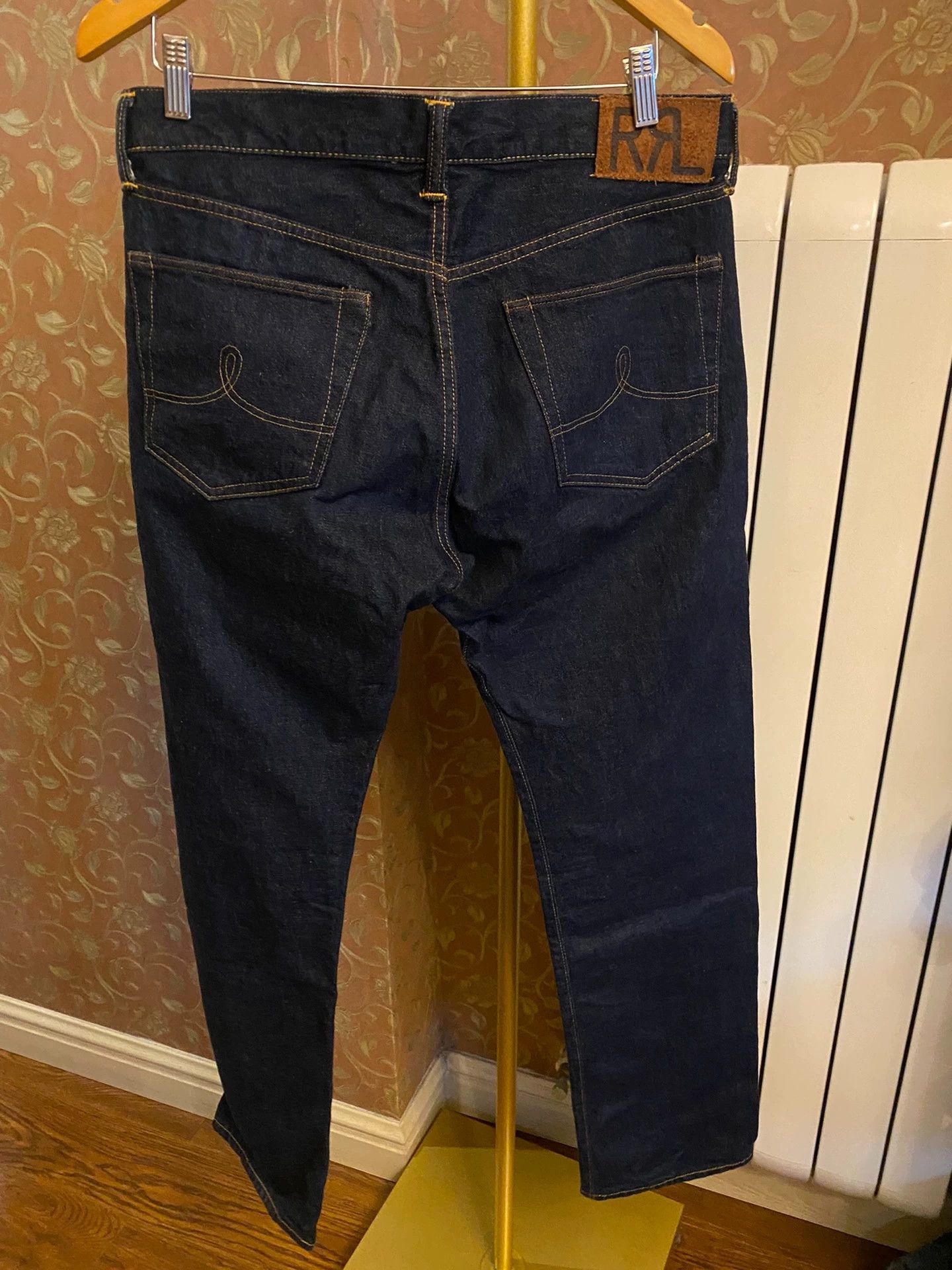 RRL Ralph Lauren RRL Heavy Selvedge Straight Jean 32x32 Japanese Cotton USA Size US 32 / EU 48 - 3 Thumbnail