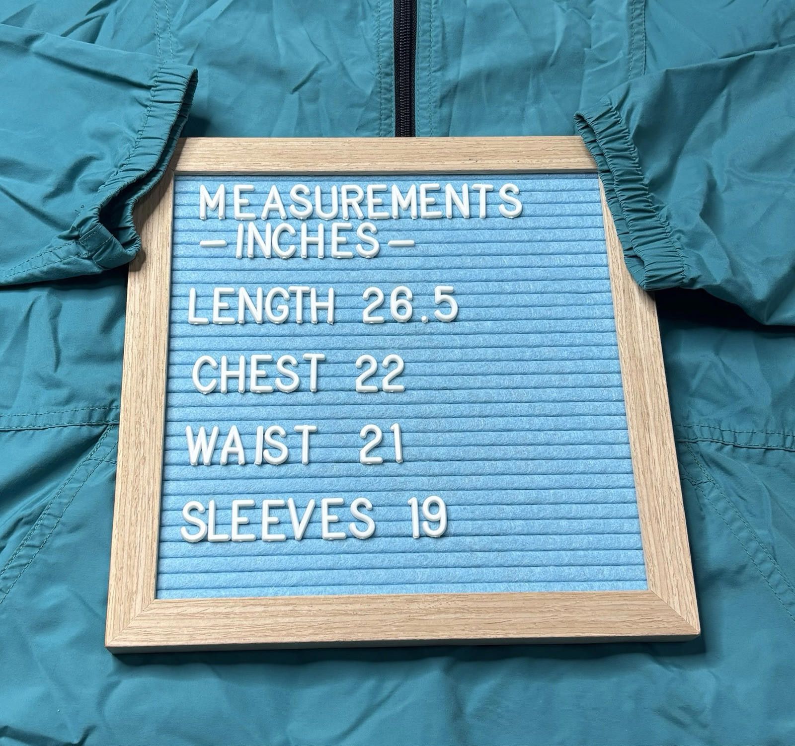 L.L. Bean VTG LL Bean Freeport Maine Jacket Womens Medium Zip Teal Size M / US 6-8 / IT 42-44 - 9 Thumbnail