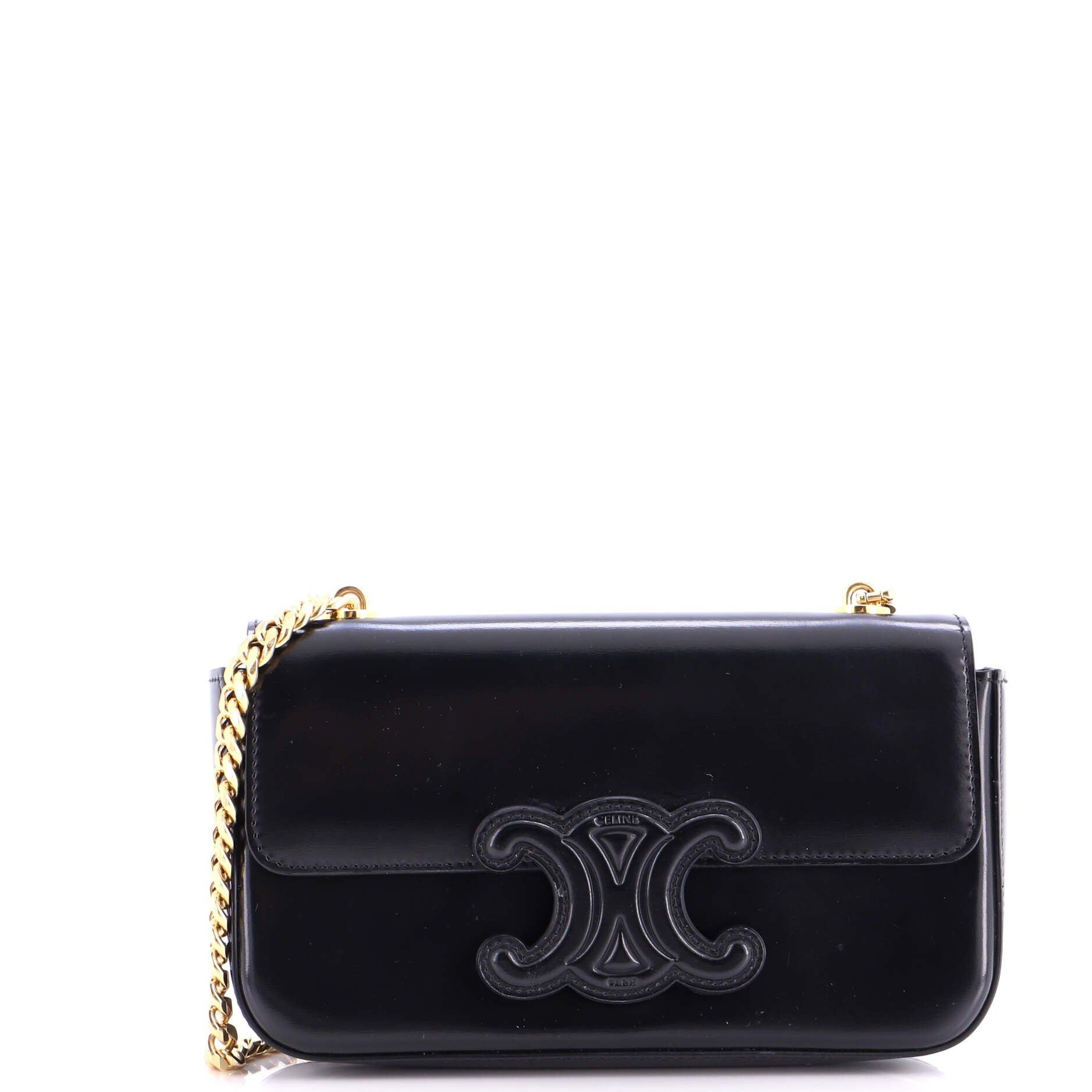Celine Triomphe Chain Shoulder Bag Size ONE SIZE - 1 Thumbnail