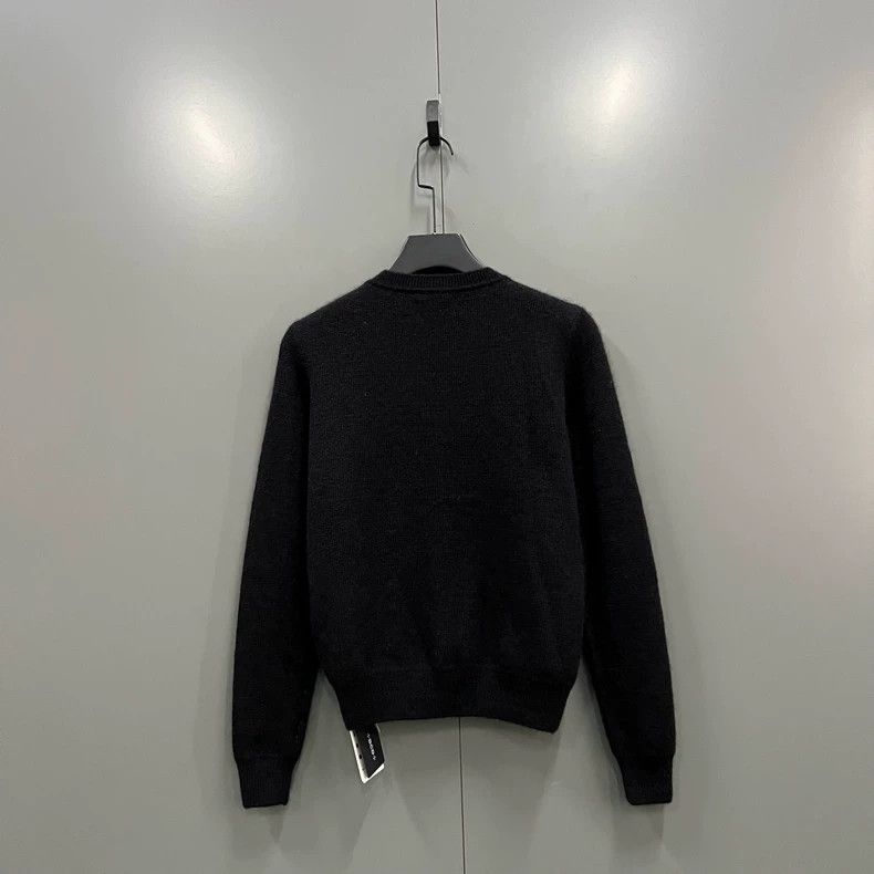 Saint Laurent Paris Saint Laurent ParisIntarsia sweater with silver thread swe Size US XS / EU 42 / 0 - 2 Thumbnail