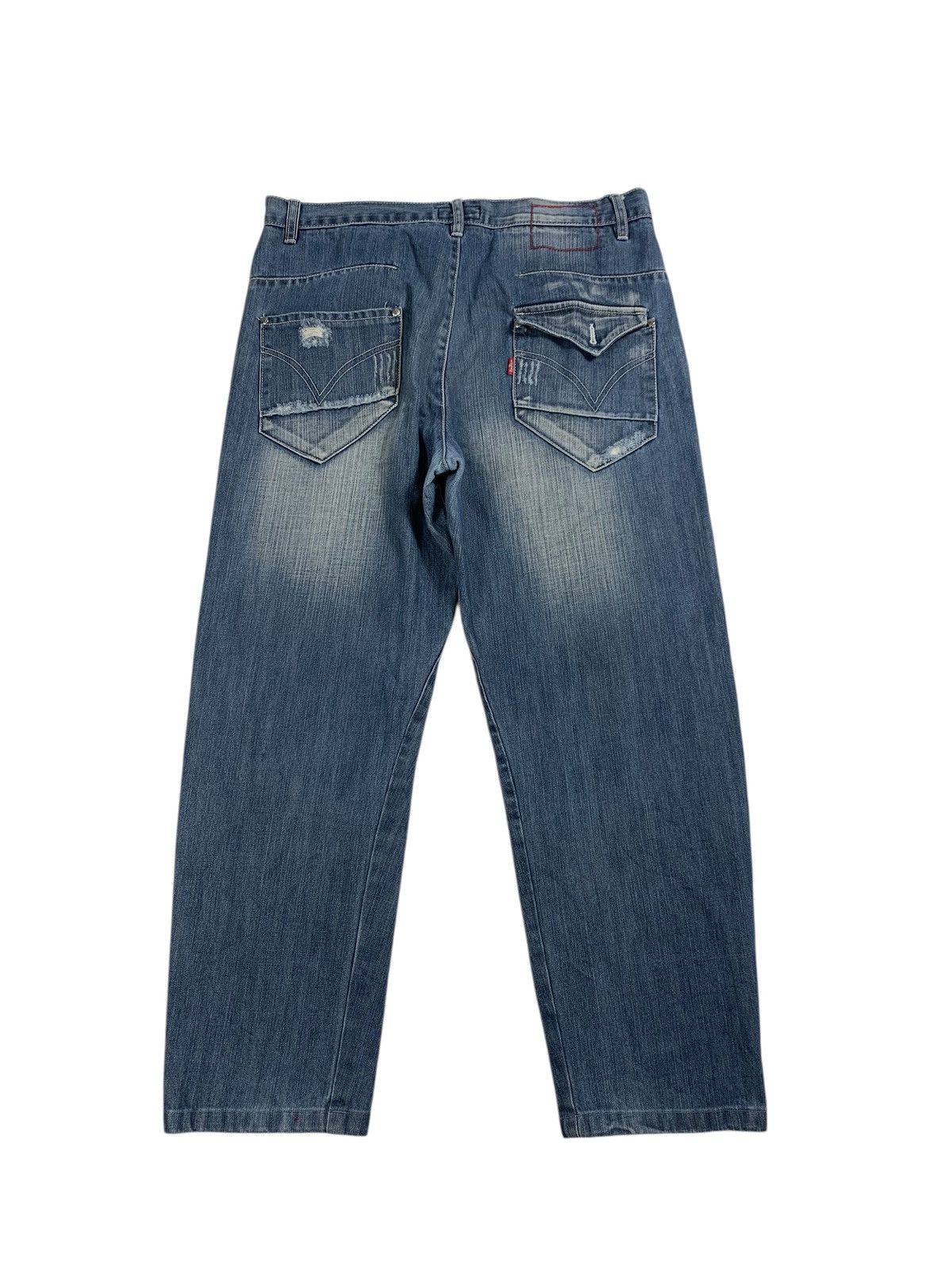 Levi's Vintage Clothing Levi’s engnireed jeans Pants Size US 35 - 2 Thumbnail