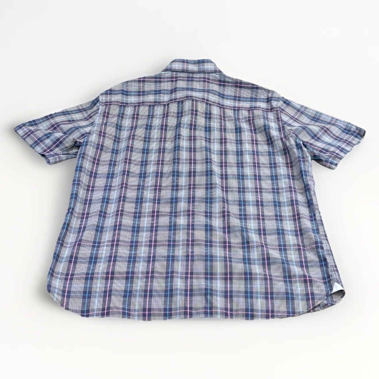 Vintage Blue Harbour Check Shirt M Mens Short Sleeve Summer Casual Smart Vgc Size US M / EU 48-50 / 2 - 2 Thumbnail