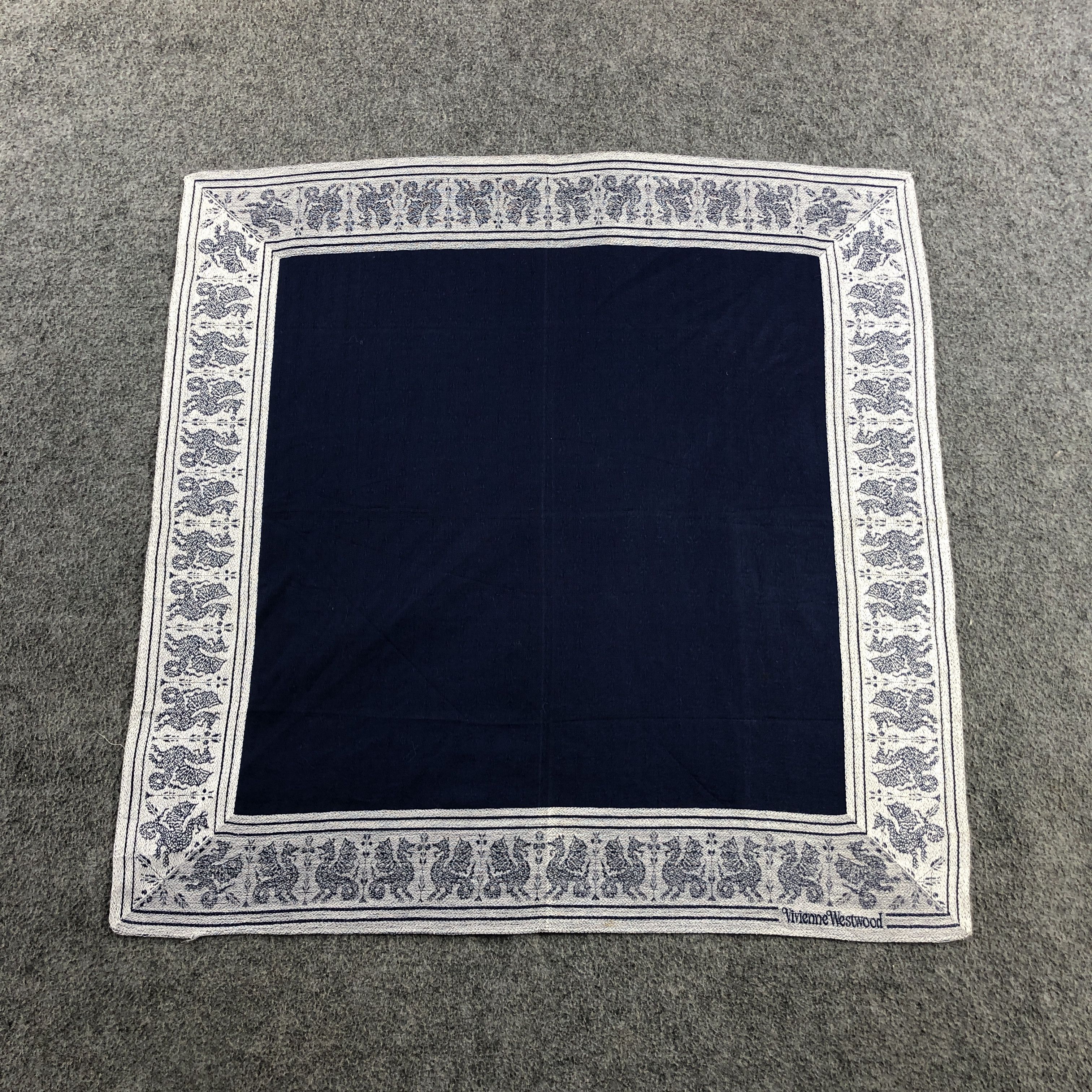 Vintage ViviENNE WestWOOD Handkerchief Neckerchief Bandana H2813 Size ONE SIZE - 2 Thumbnail