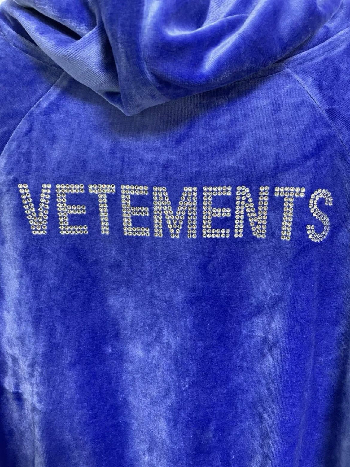 Vetements Vetements blue diamond hoodie Size US XXS / EU 40 - 3 Thumbnail