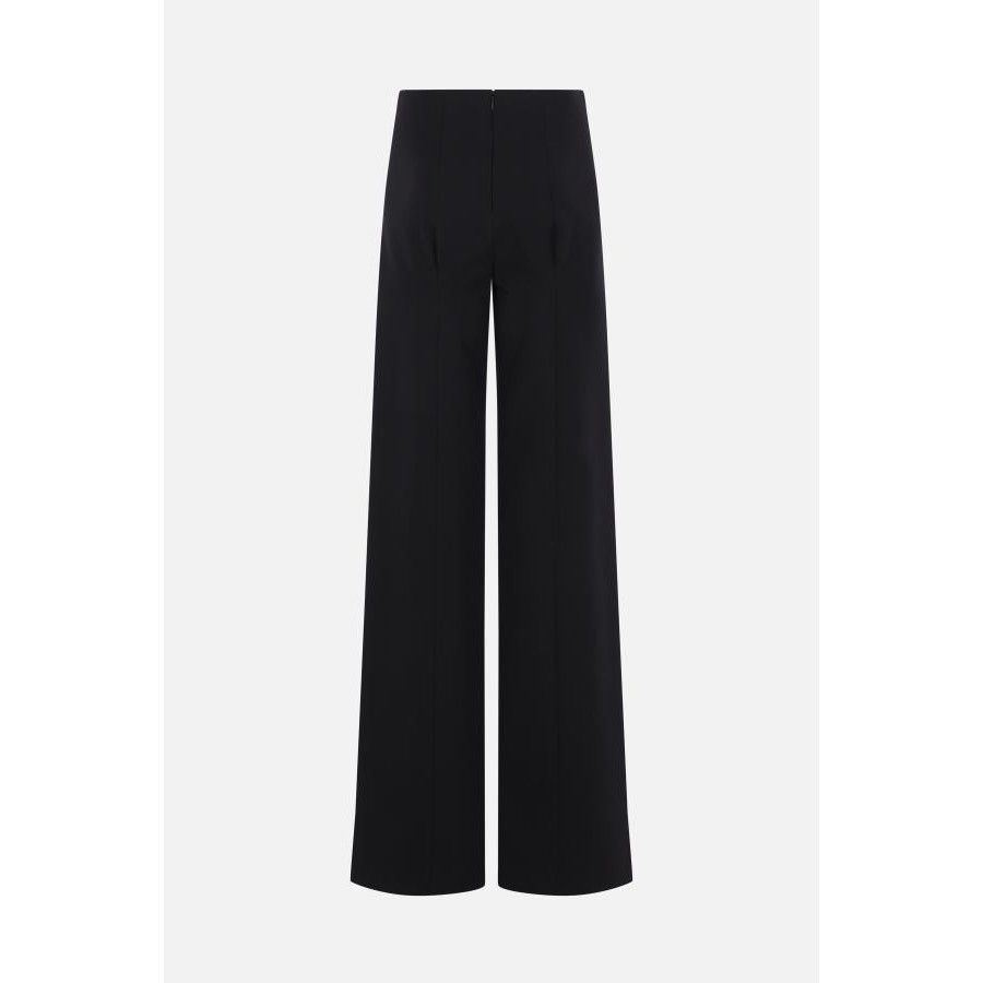 Gucci GUCCI Black Stretch Technical Wool Trousers New & Authentic Size 28" / US 6 / IT 42 - 2 Thumbnail
