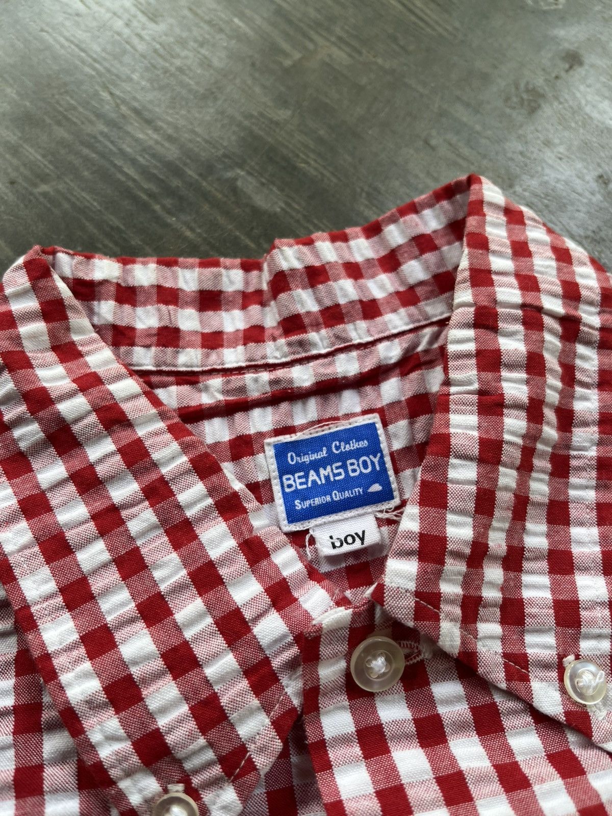 Beams Plus ❤️‍🔥LAST DROP ❤️‍🔥Vtg Beams Boy Boxy Short Shirt Size US M / EU 48-50 / 2 - 2 Thumbnail