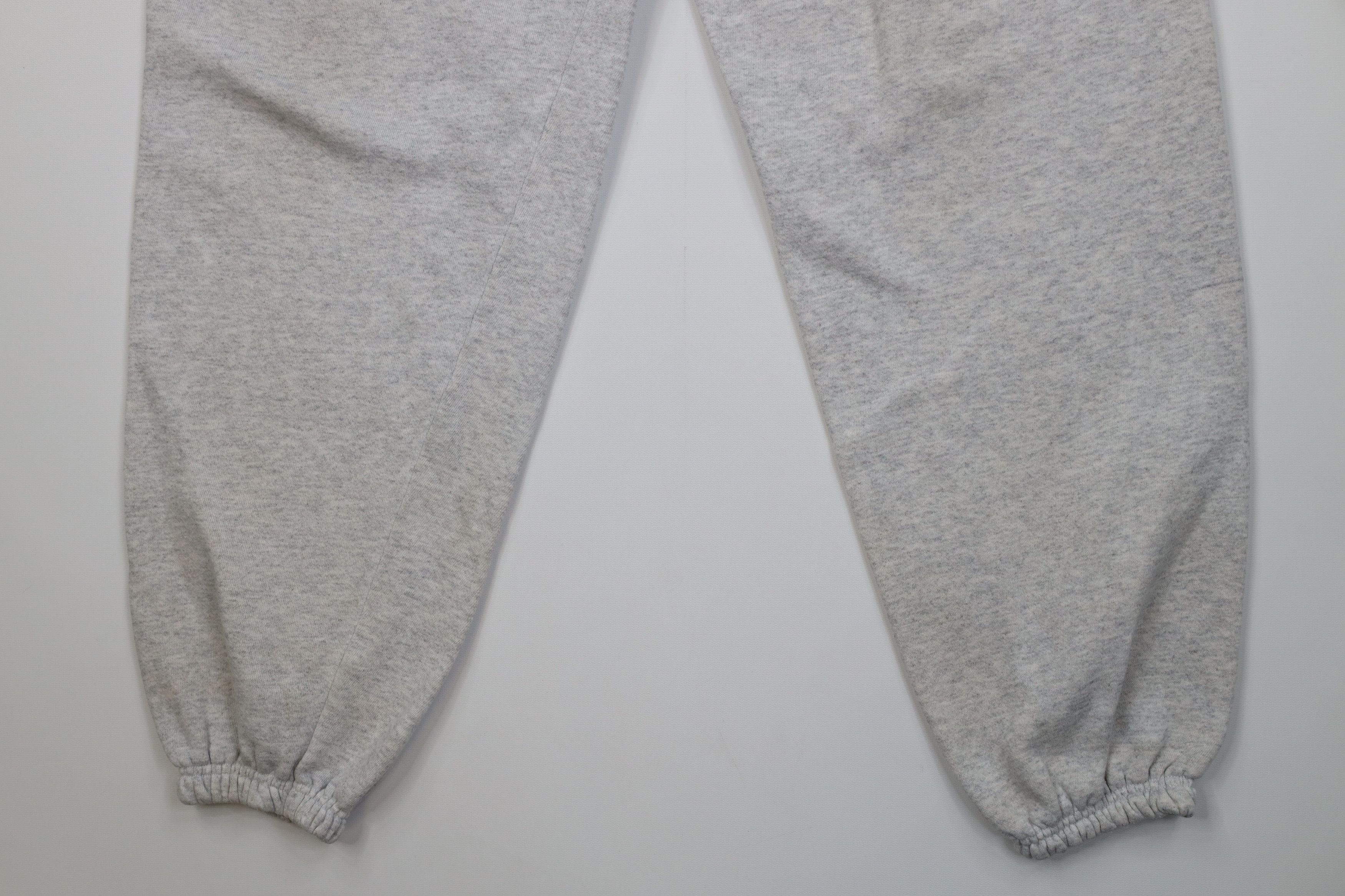 Vintage Vintage 90s Streetwear Sweatpants Joggers Heather Gray USA Size US 38 / EU 54 - 4 Thumbnail