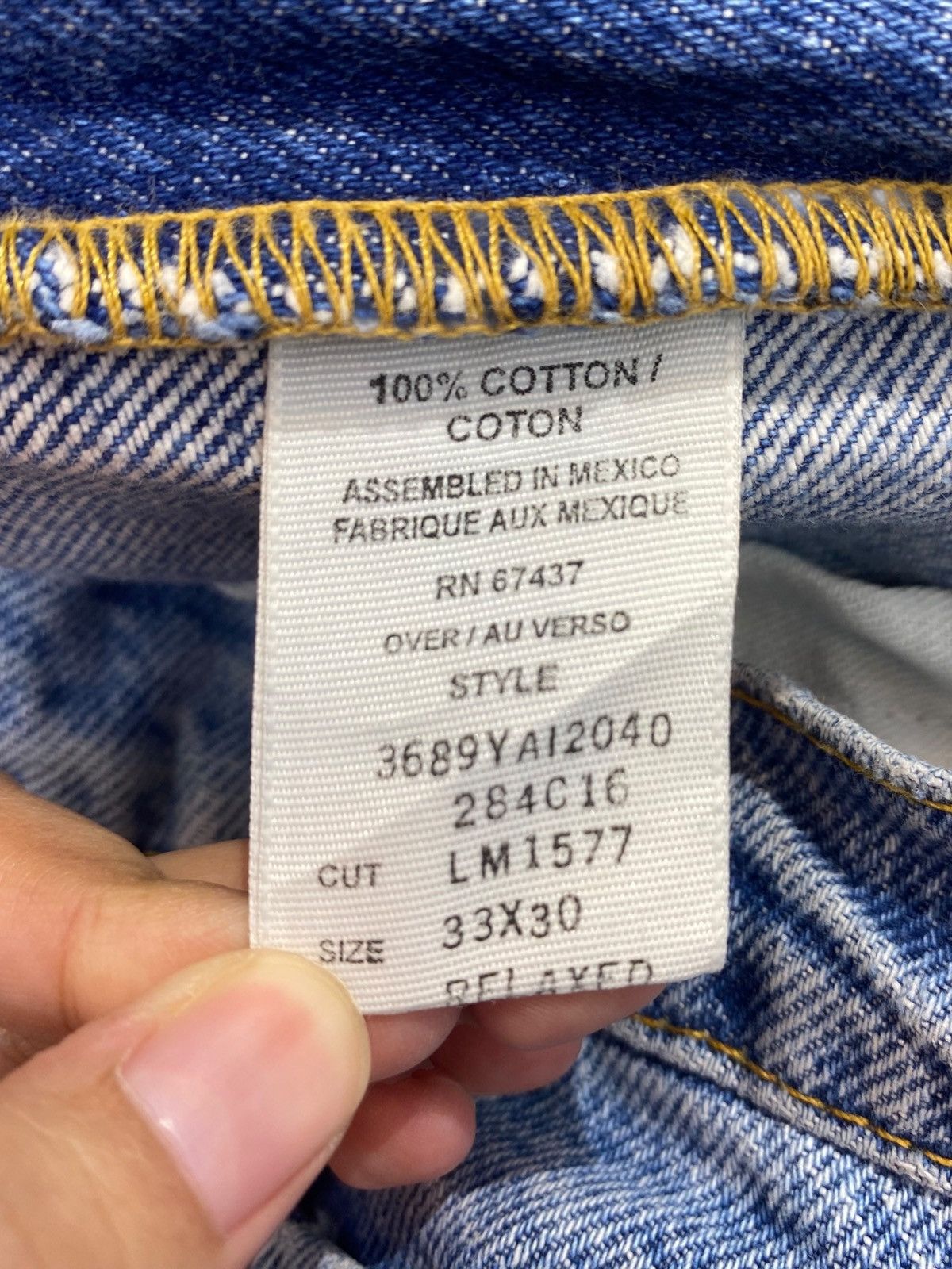 Polo Ralph Lauren Polo Ralph Lauren Acid Blue Wash Style Wide Leg Jeans Size US 31 - 11 Thumbnail