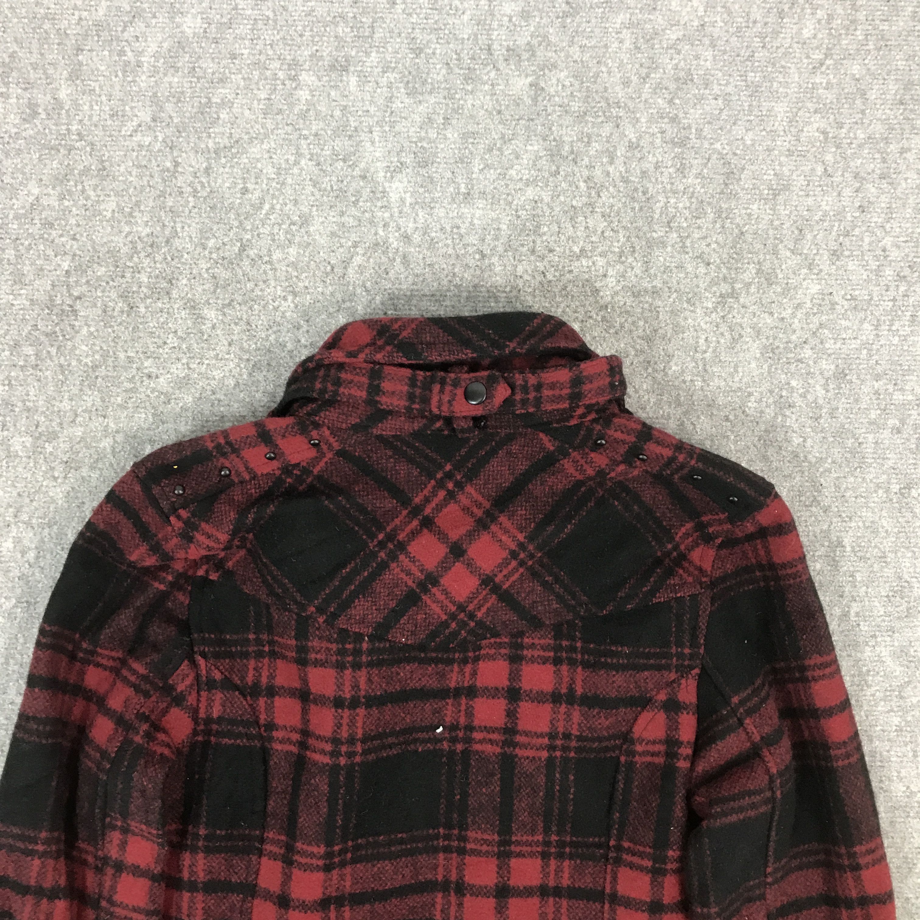 If Six Was Nine × Japanese Brand × Le Grande Bleu (L.G.B.) XFRM JAPAN WOOL BONDAGE PUNK JACKET Size US M / EU 48-50 / 2 - 4 Thumbnail