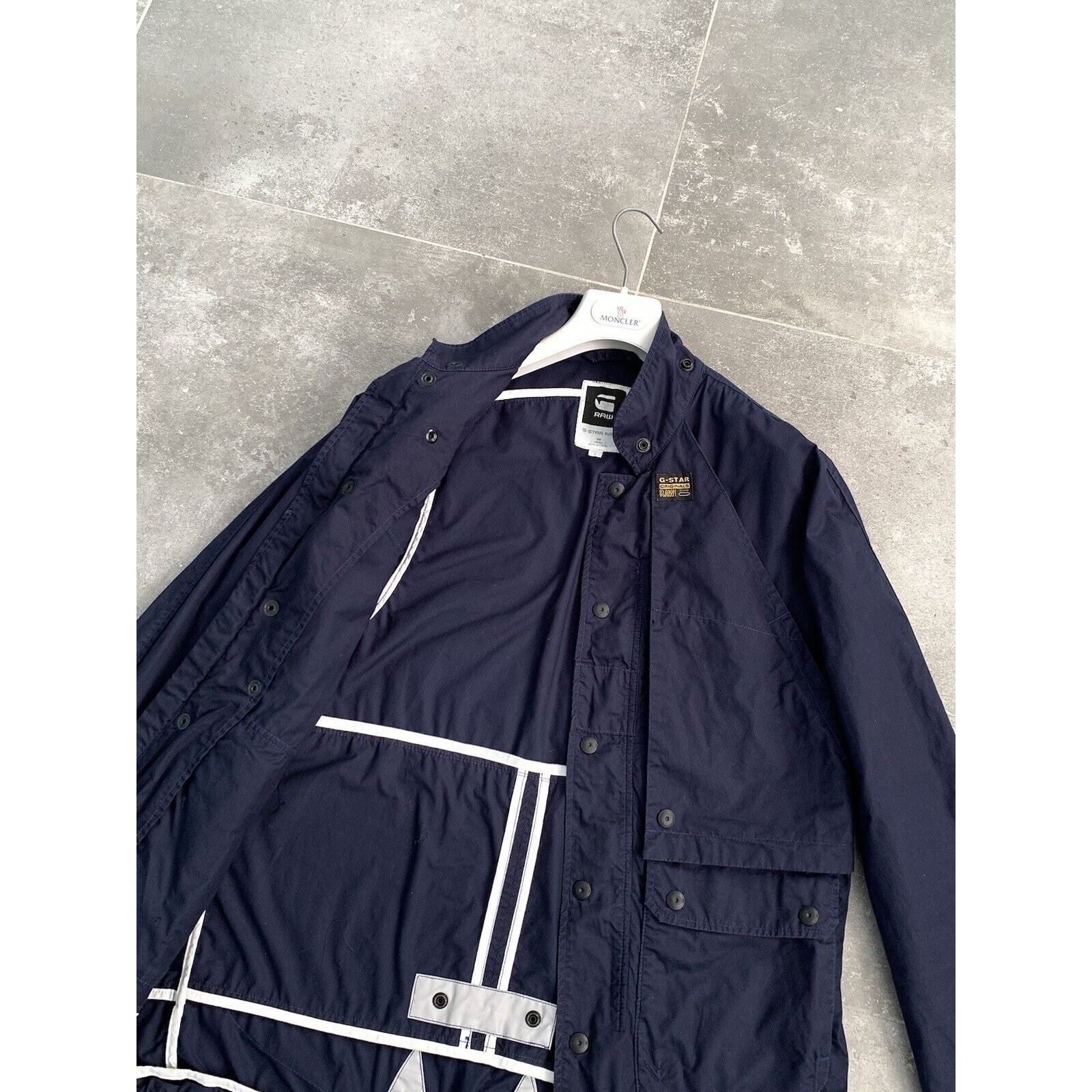 G-Star Men's G-STAR Raw STERN HDD Overshirt Coat Jacket SZ S EU 46 Size US S / EU 44-46 / 1 - 19 Thumbnail