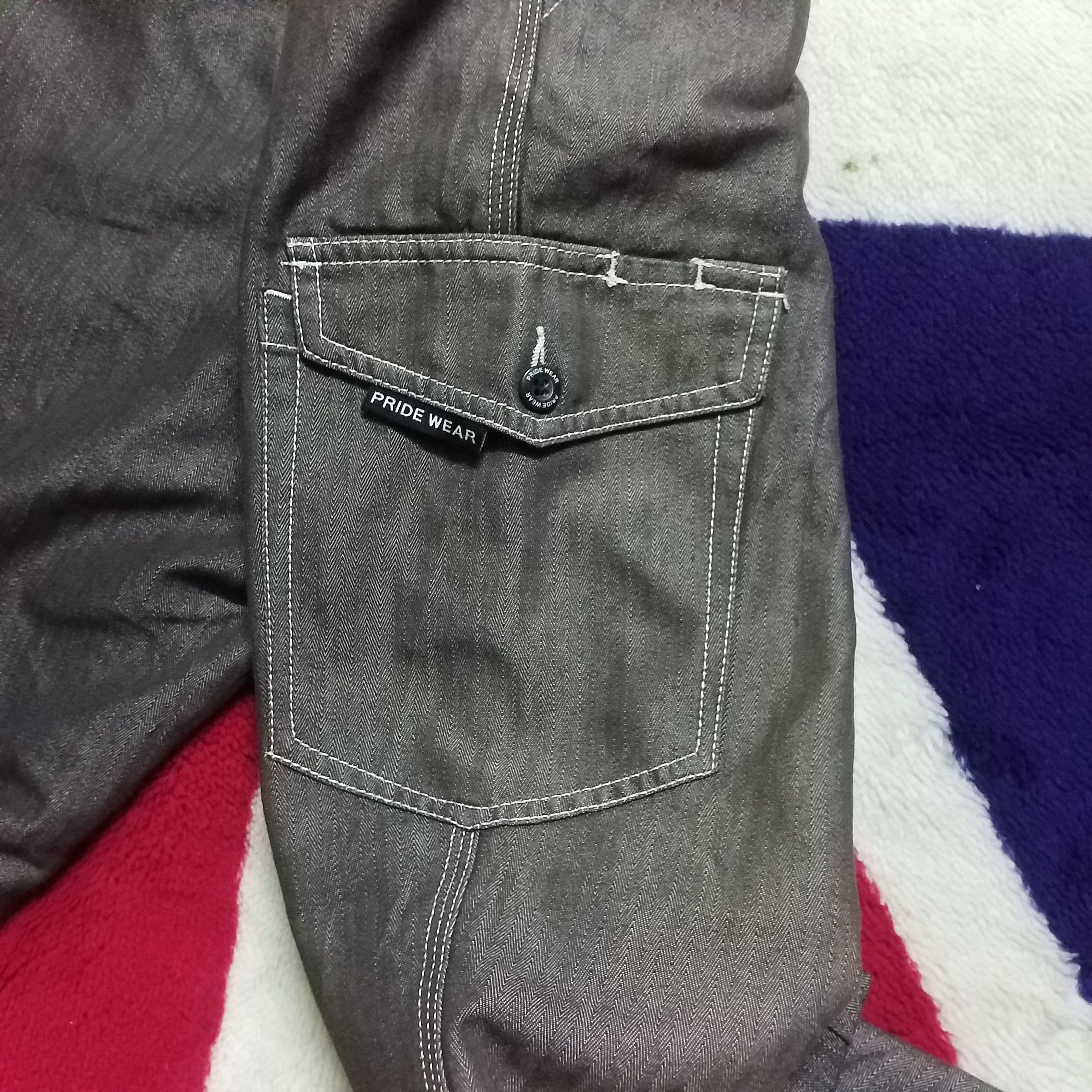 Japanese Brand CARGO PANT PRIDE WEAR Size US 34 / EU 50 - 6 Thumbnail